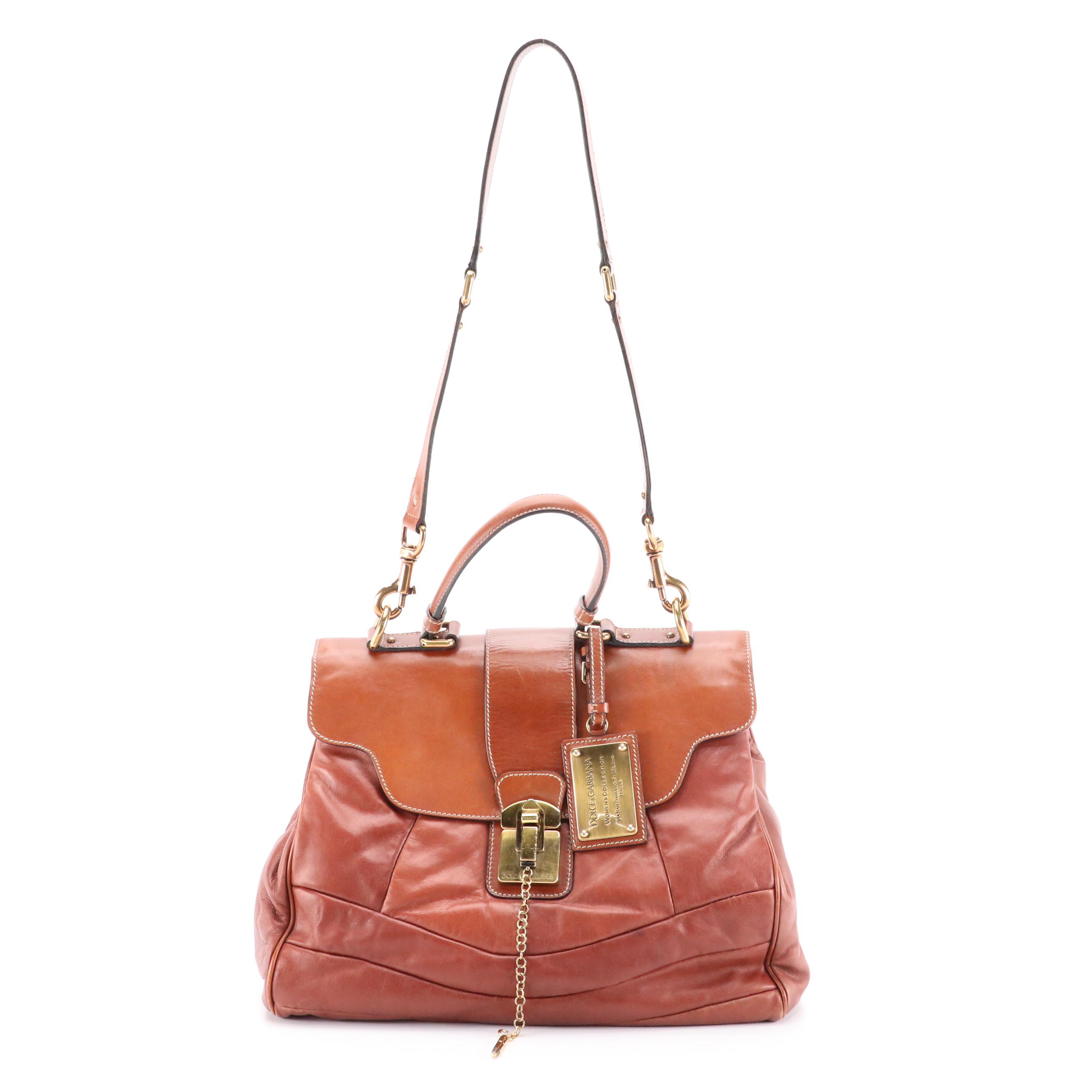 Dolce & Gabbana Miss Orient Satchel in Patchwork Lux Leather