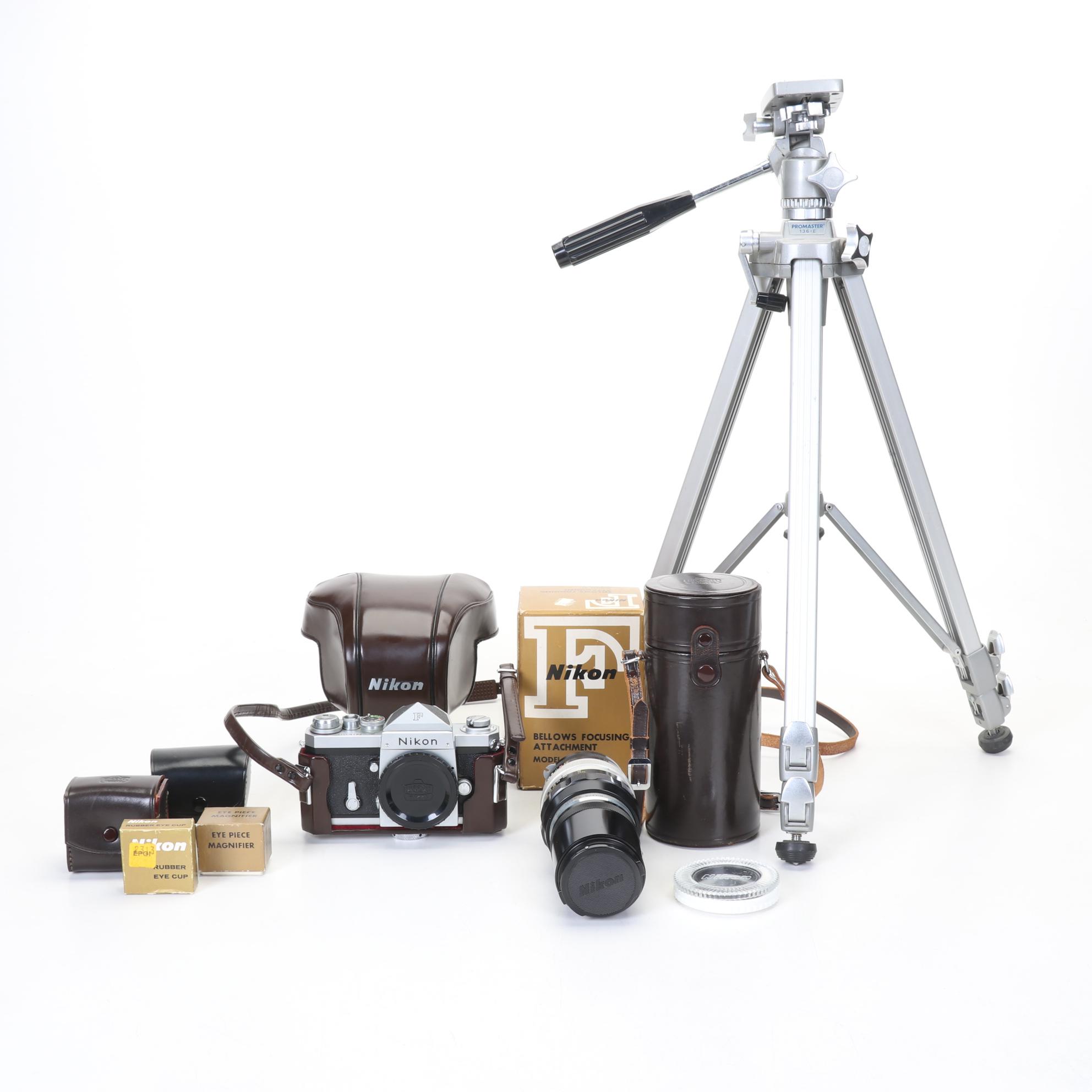 Nikon "F" Oufit and Tripod, 1959
