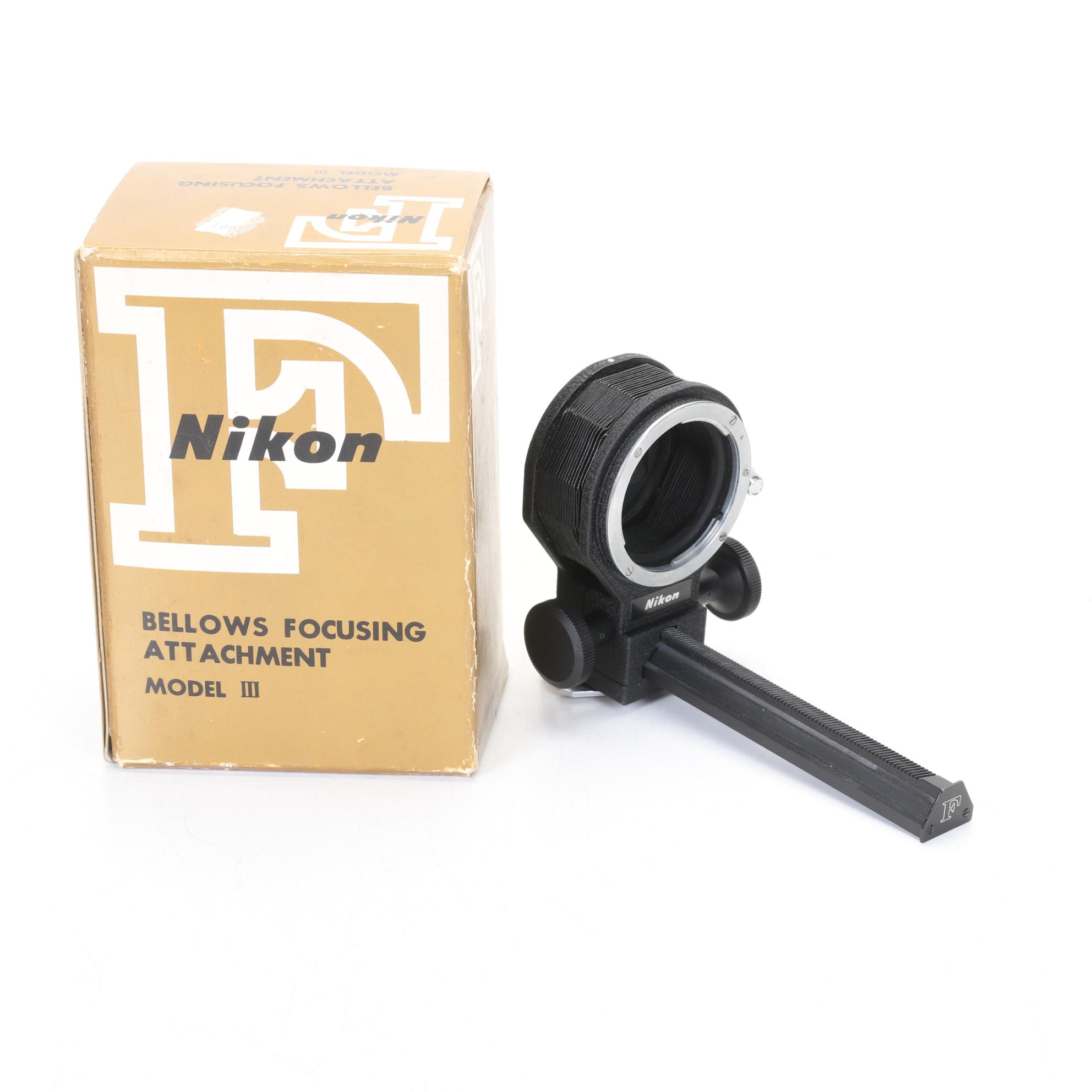 Nikon "F" Oufit and Tripod, 1959