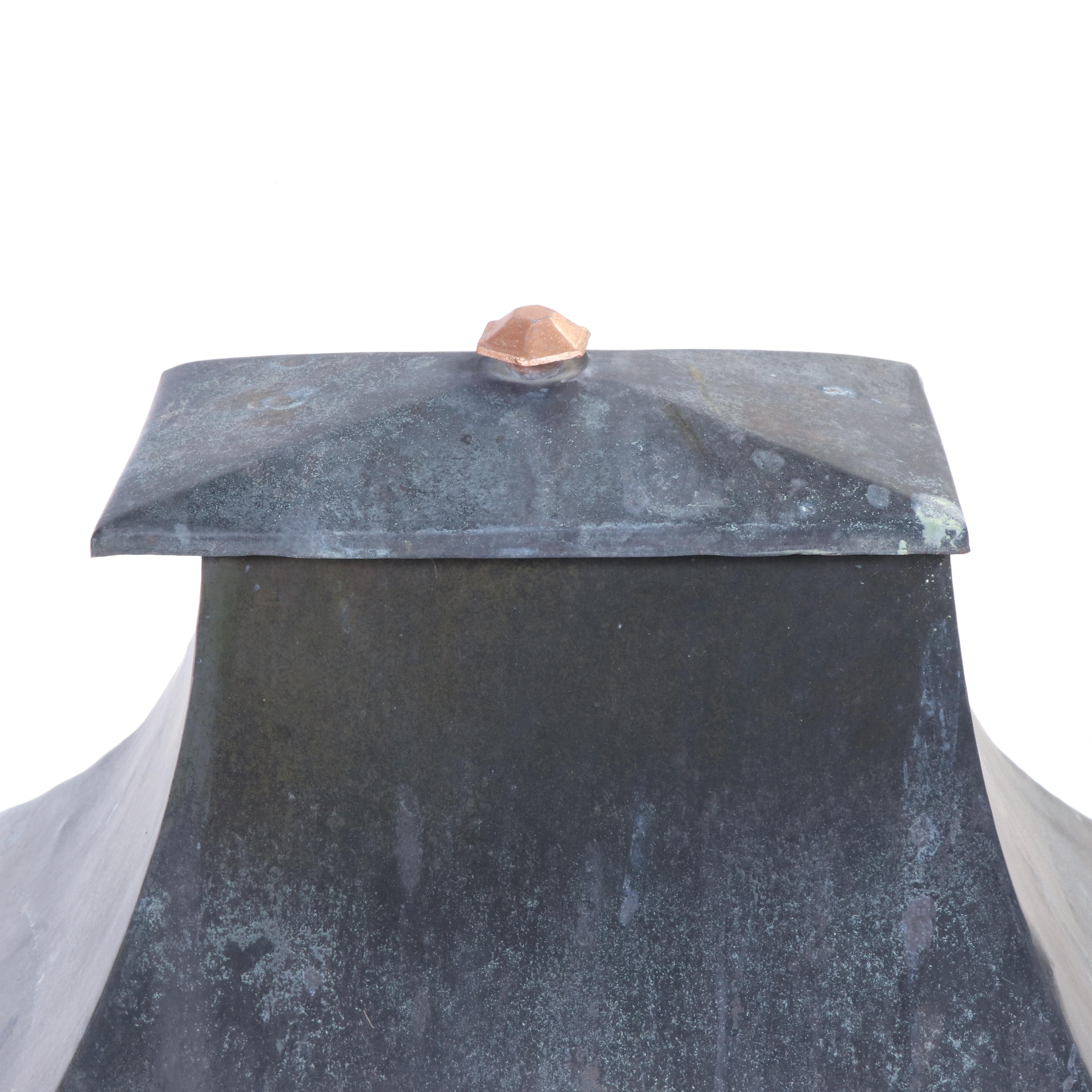 Metal and Mesh Enclosed Fire Pit