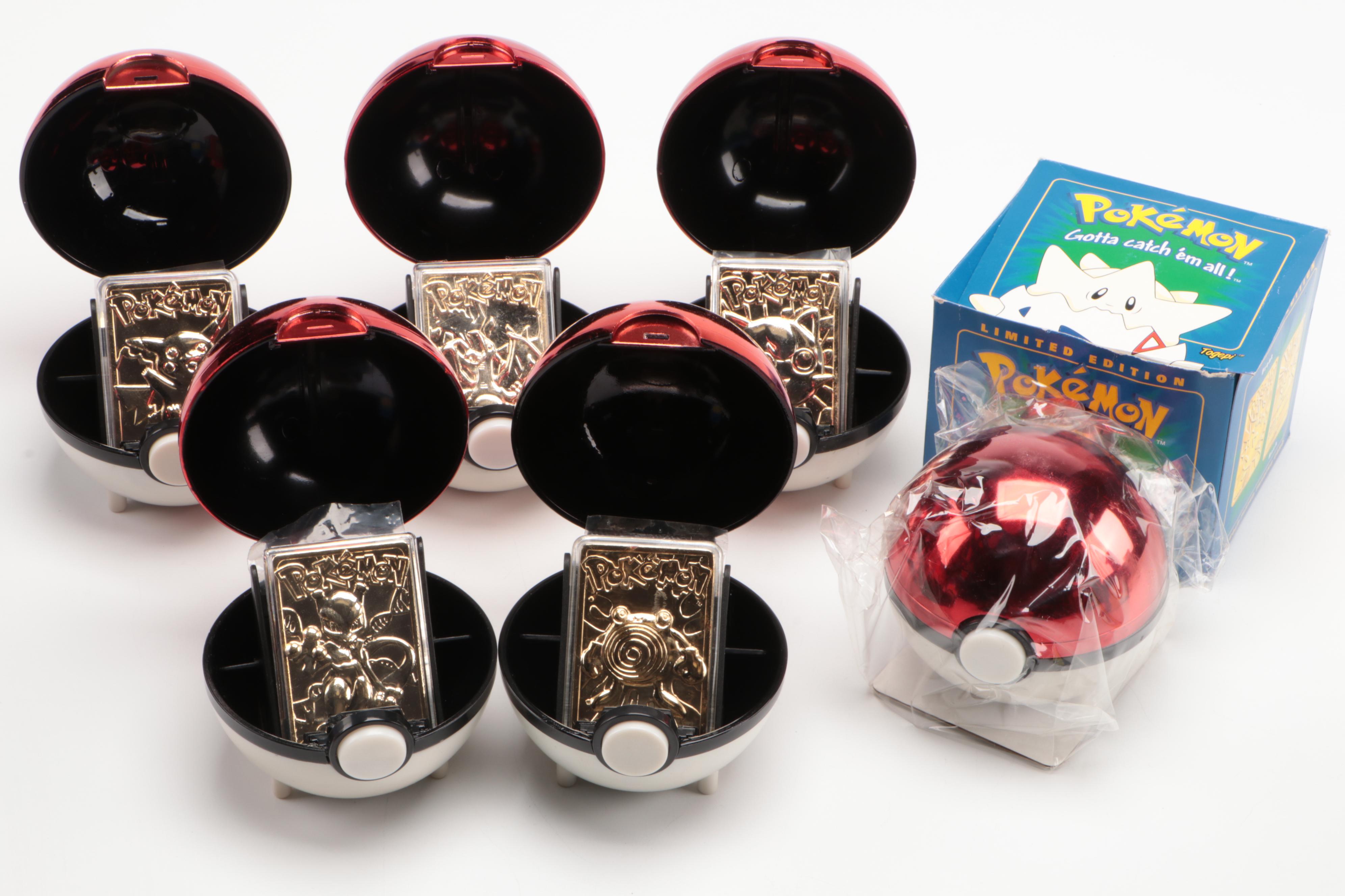 Pokémon Card Collection Featuring 23K Gold Plated Cards and More, 1990s-2020s