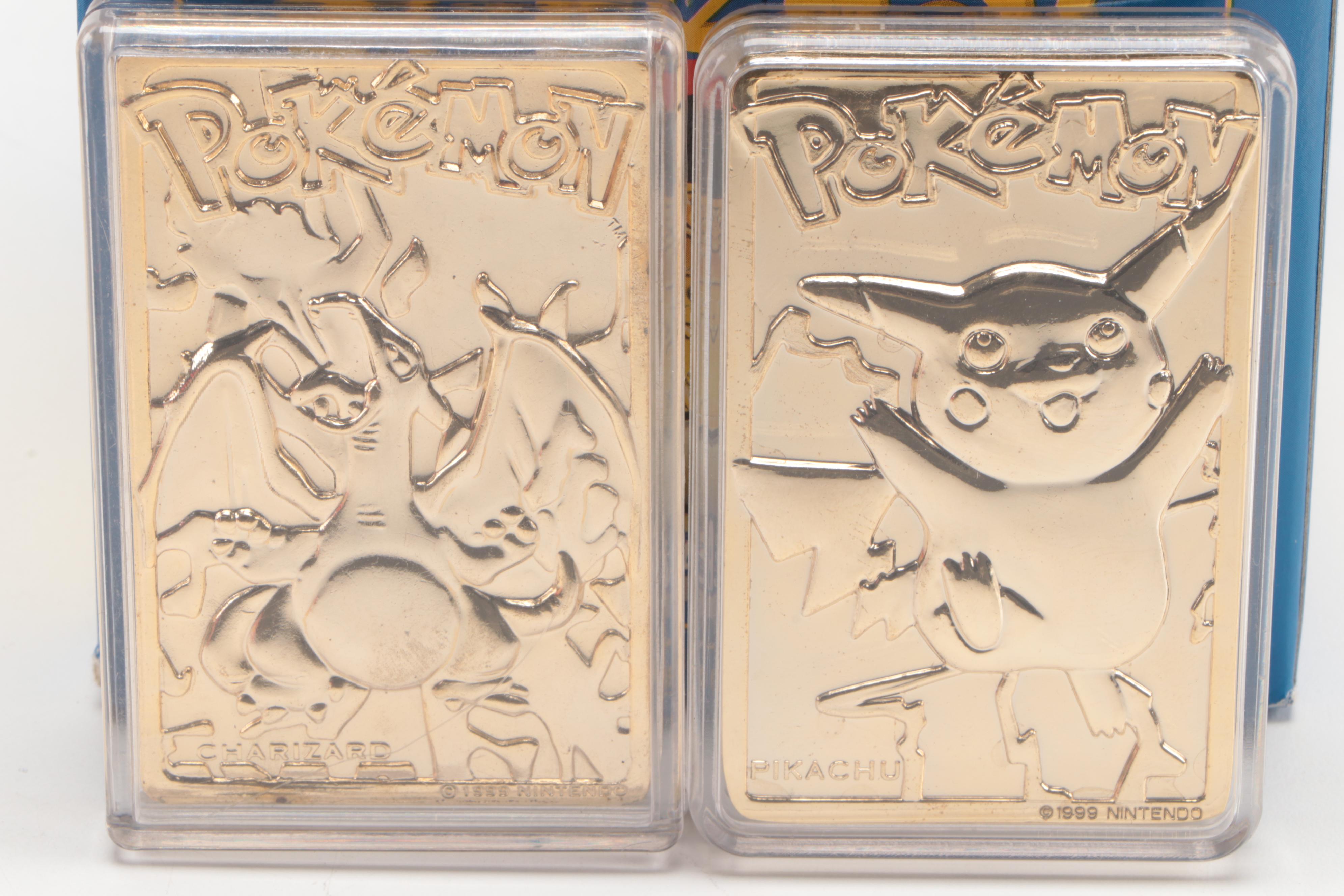 Pokémon Card Collection Featuring 23K Gold Plated Cards and More, 1990s-2020s