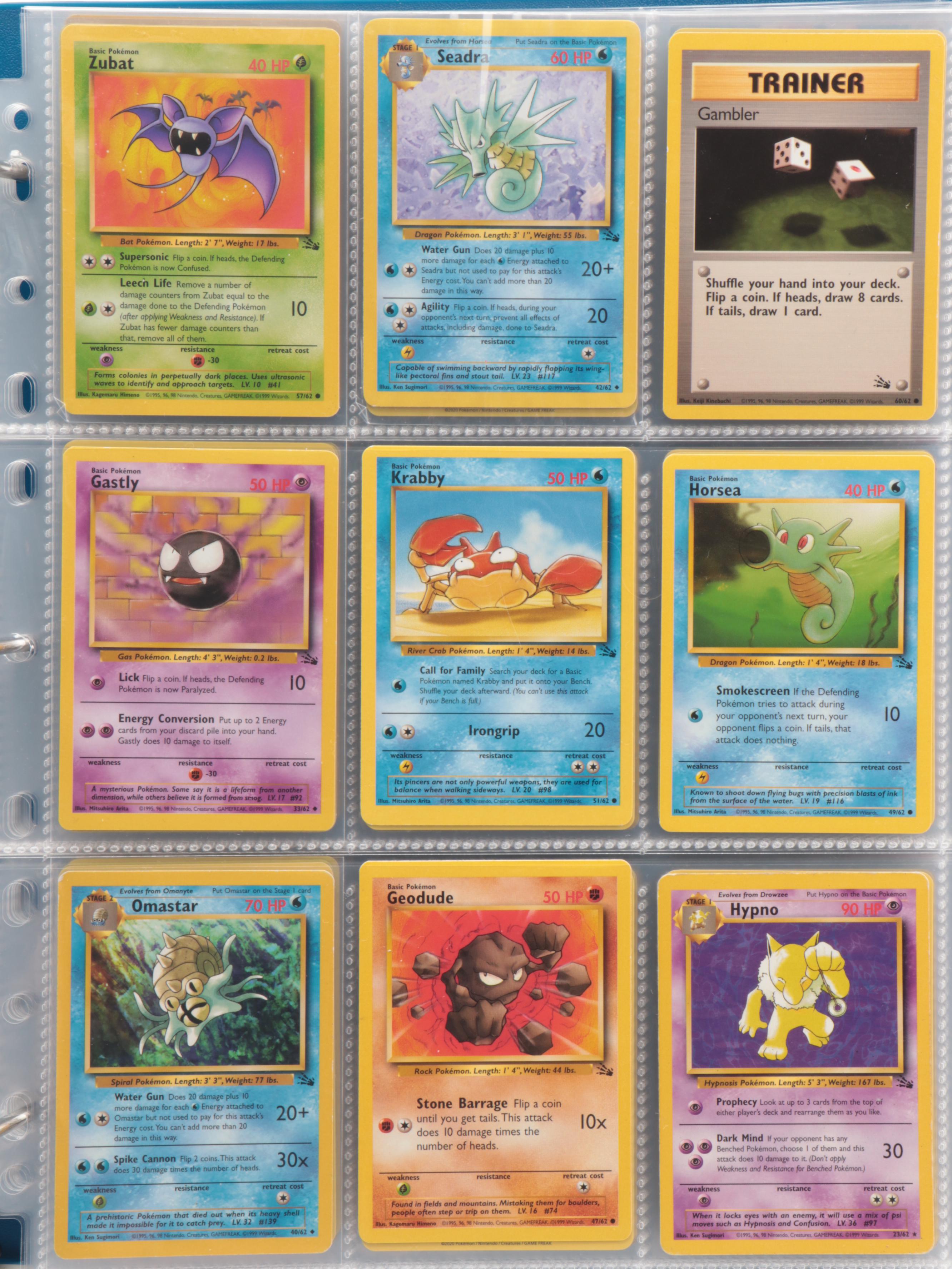 Pokémon Card Collection Featuring 23K Gold Plated Cards and More, 1990s-2020s