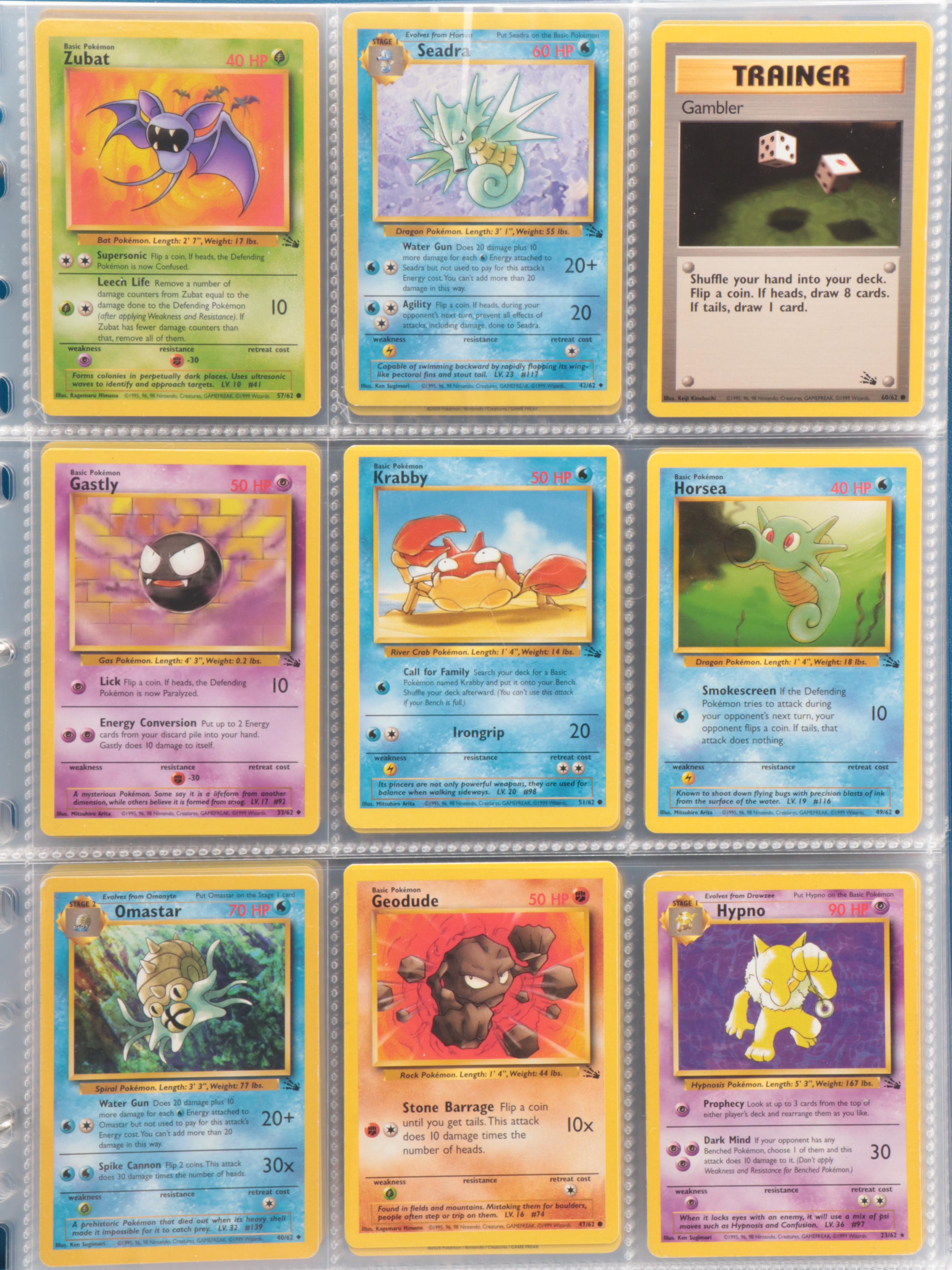 Pokémon Card Collection Featuring 23K Gold Plated Cards and More, 1990s-2020s