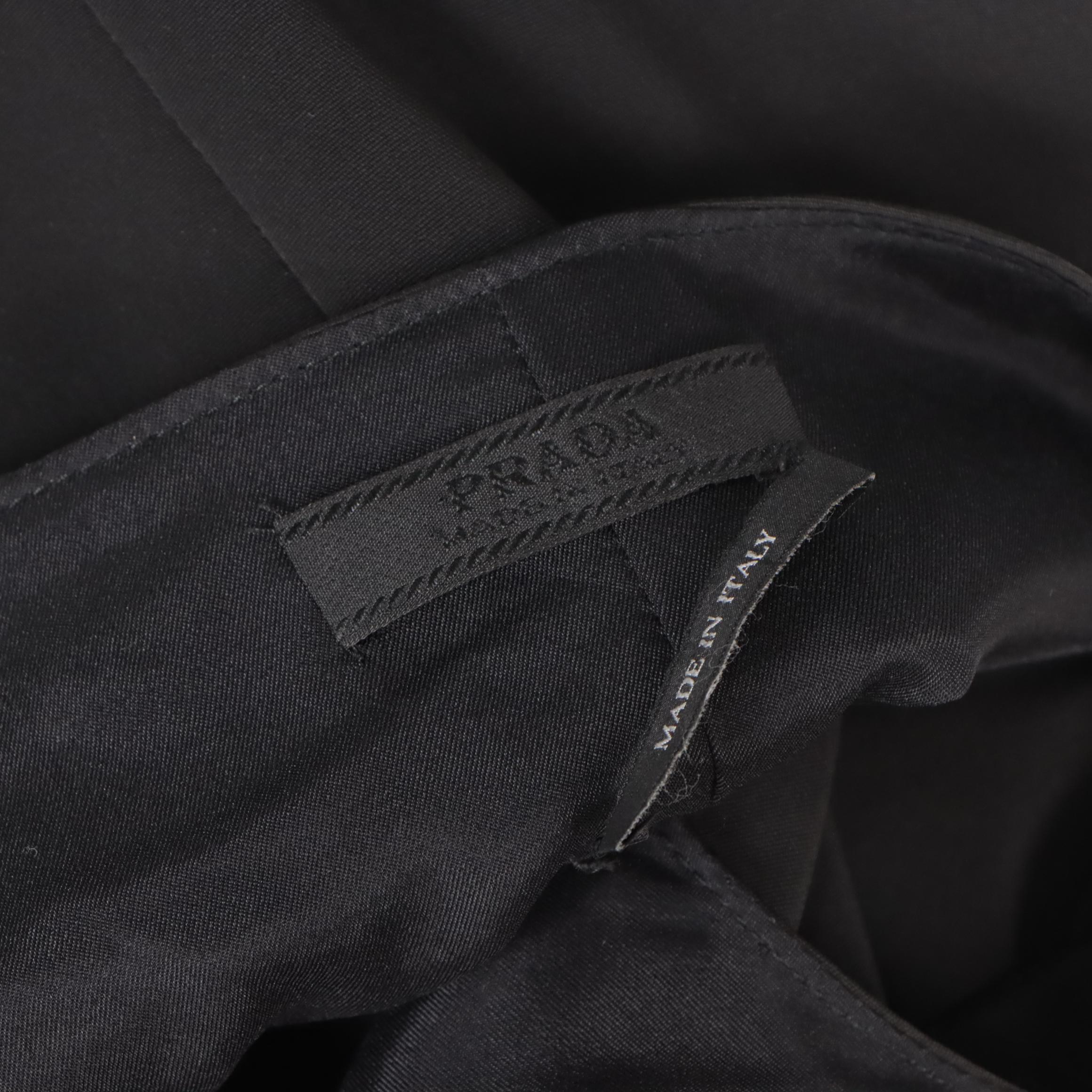 Prada Cocktail Dress in Black Nylon