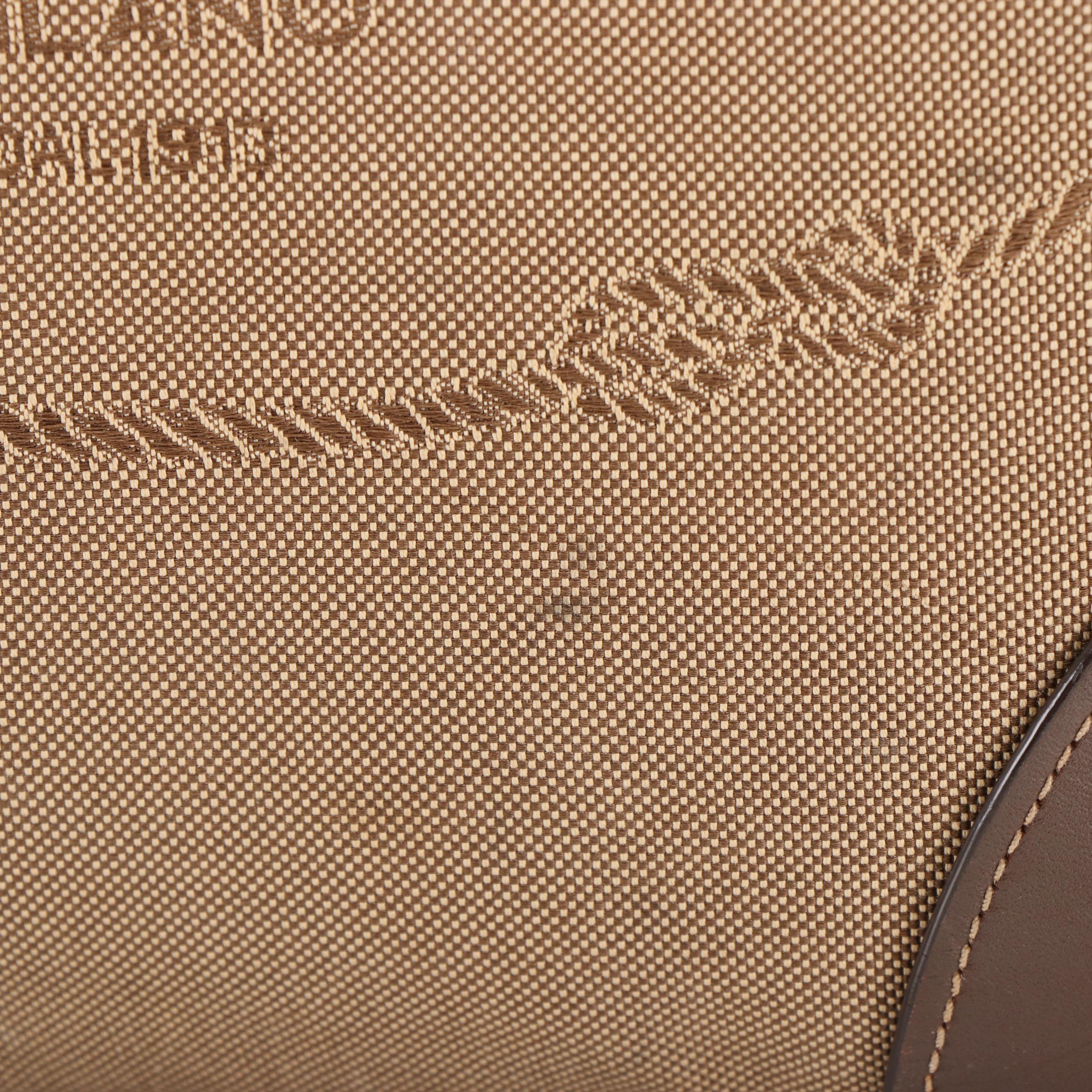 Prada Canapa Logo Crossbody Bag in Canvas and Leather