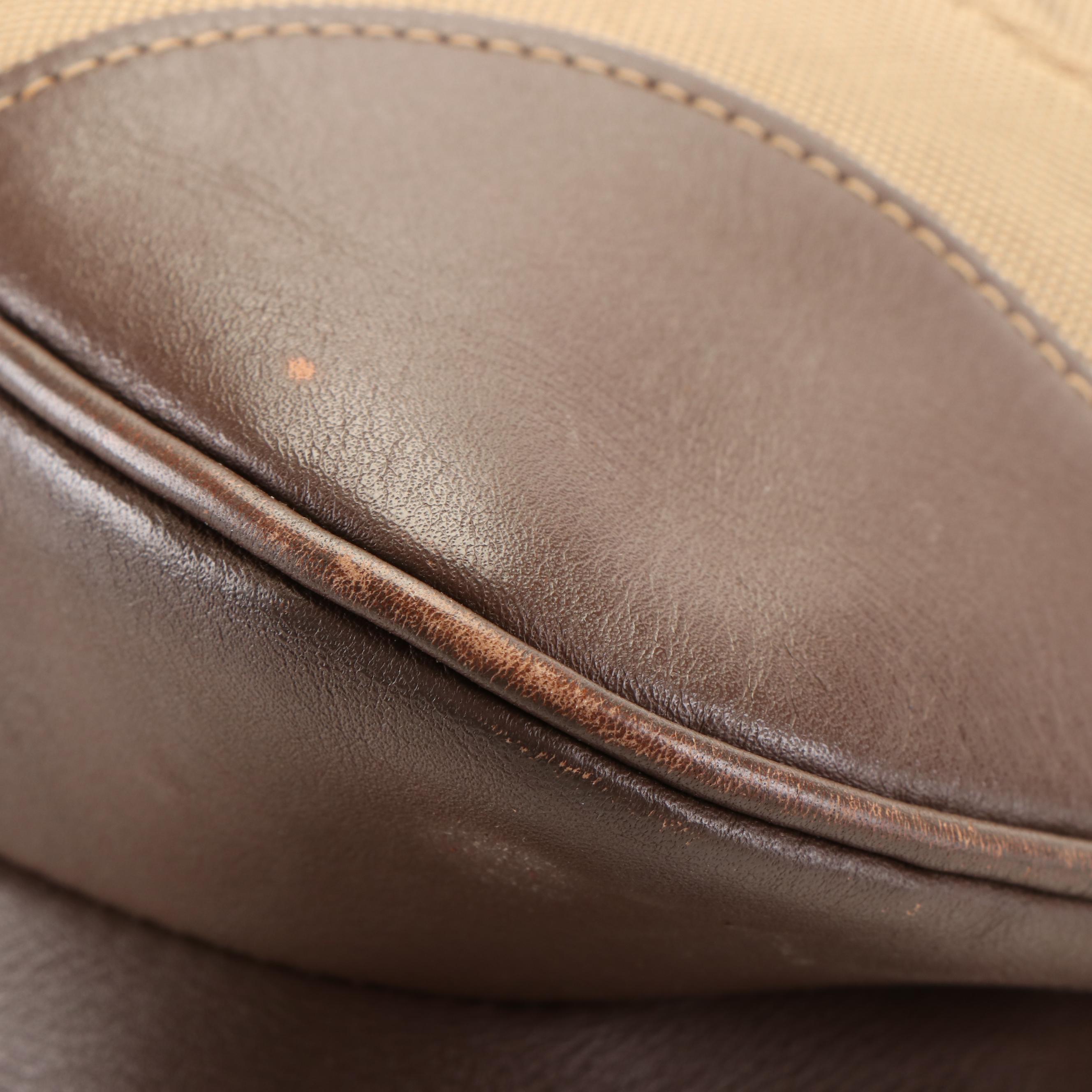 Prada Canapa Logo Crossbody Bag in Canvas and Leather