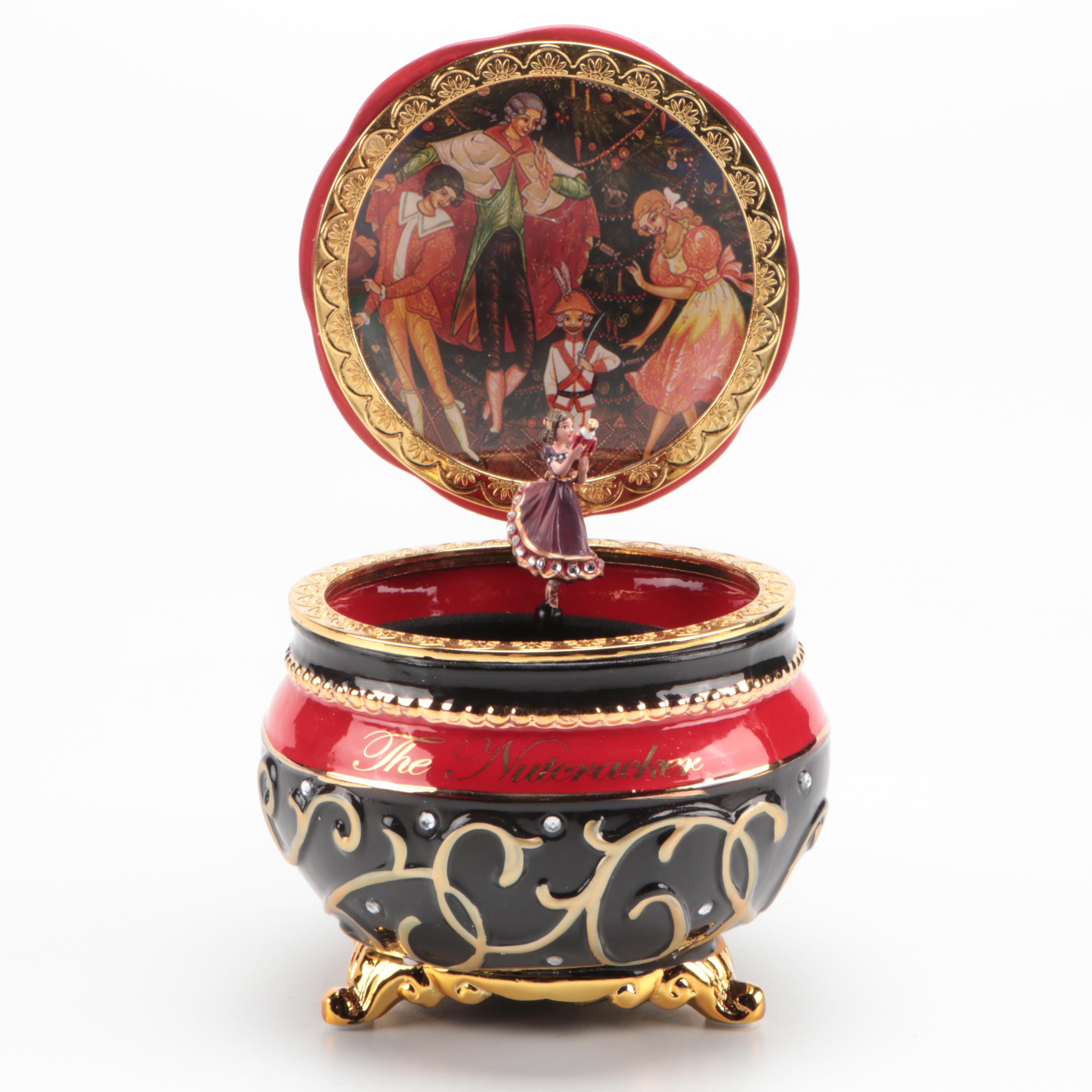 Bradford Exchange "Dance of the Sugar Plum Fairy" Music Box
