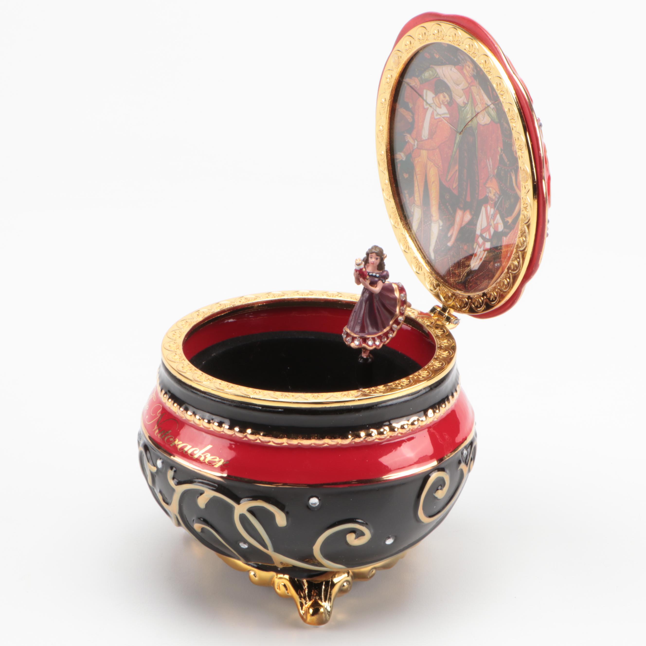 Bradford Exchange "Dance of the Sugar Plum Fairy" Music Box