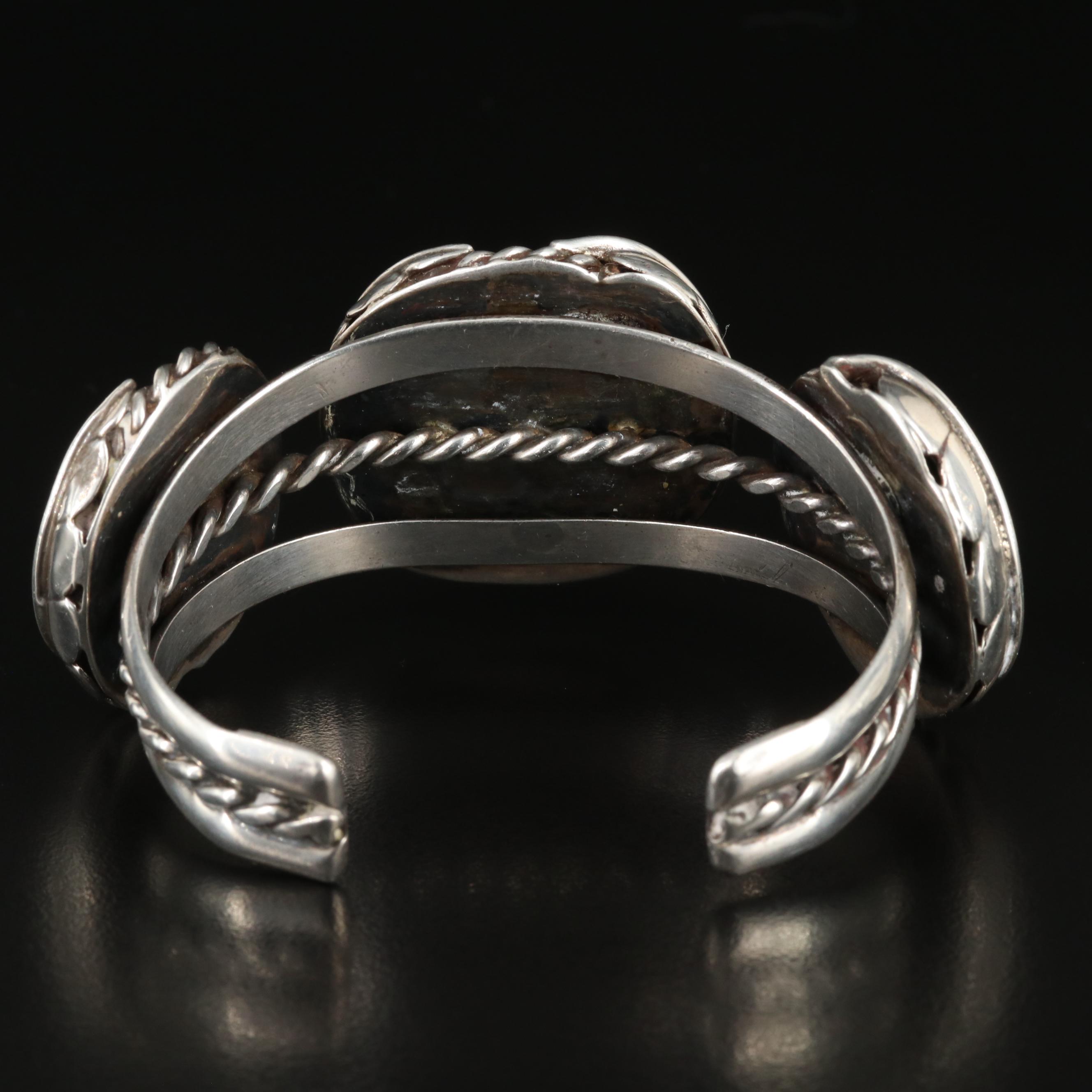 Sterling Turquoise Cuff Bracelet