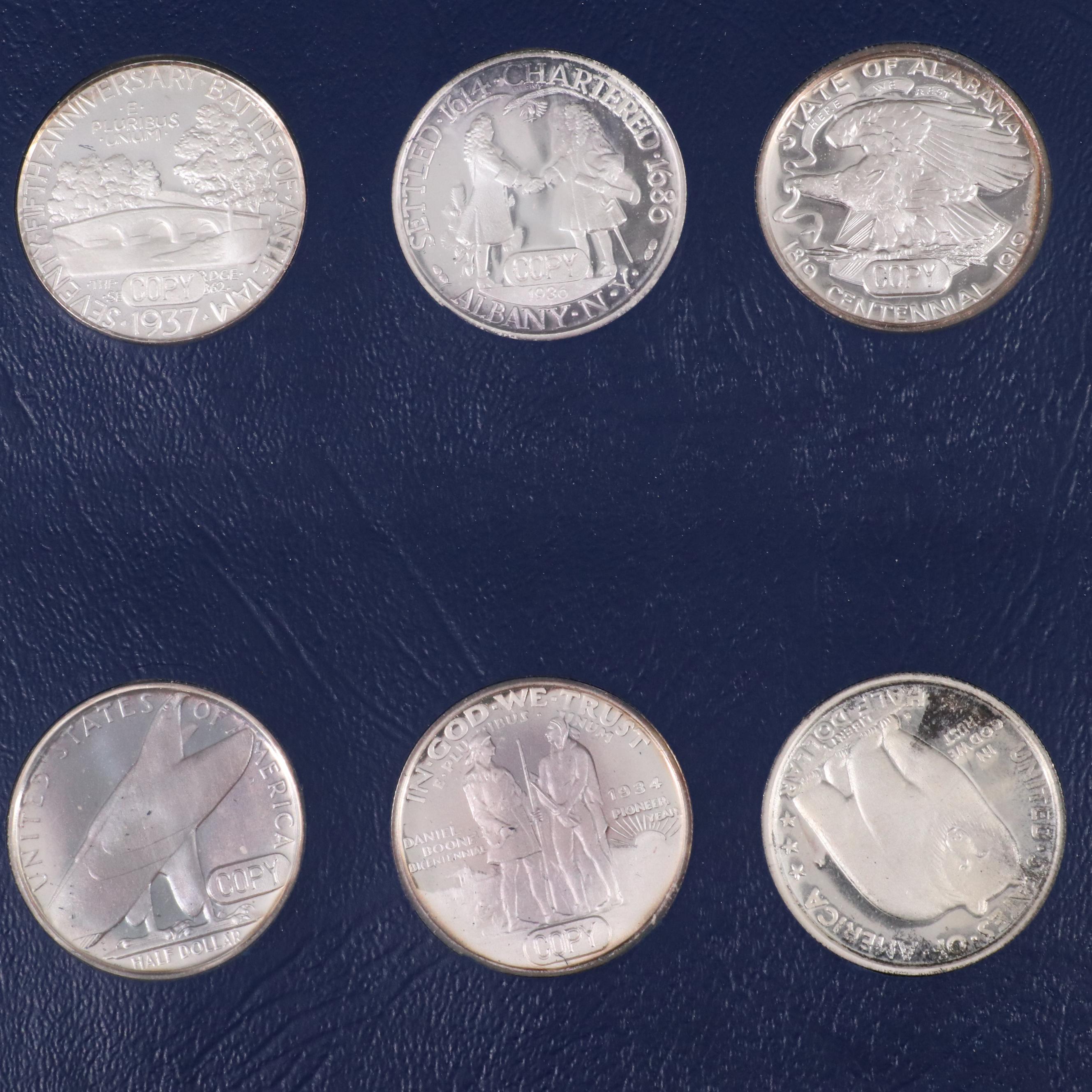 U.S. Commemorative Medallion Type Set, .999 Fine Silver