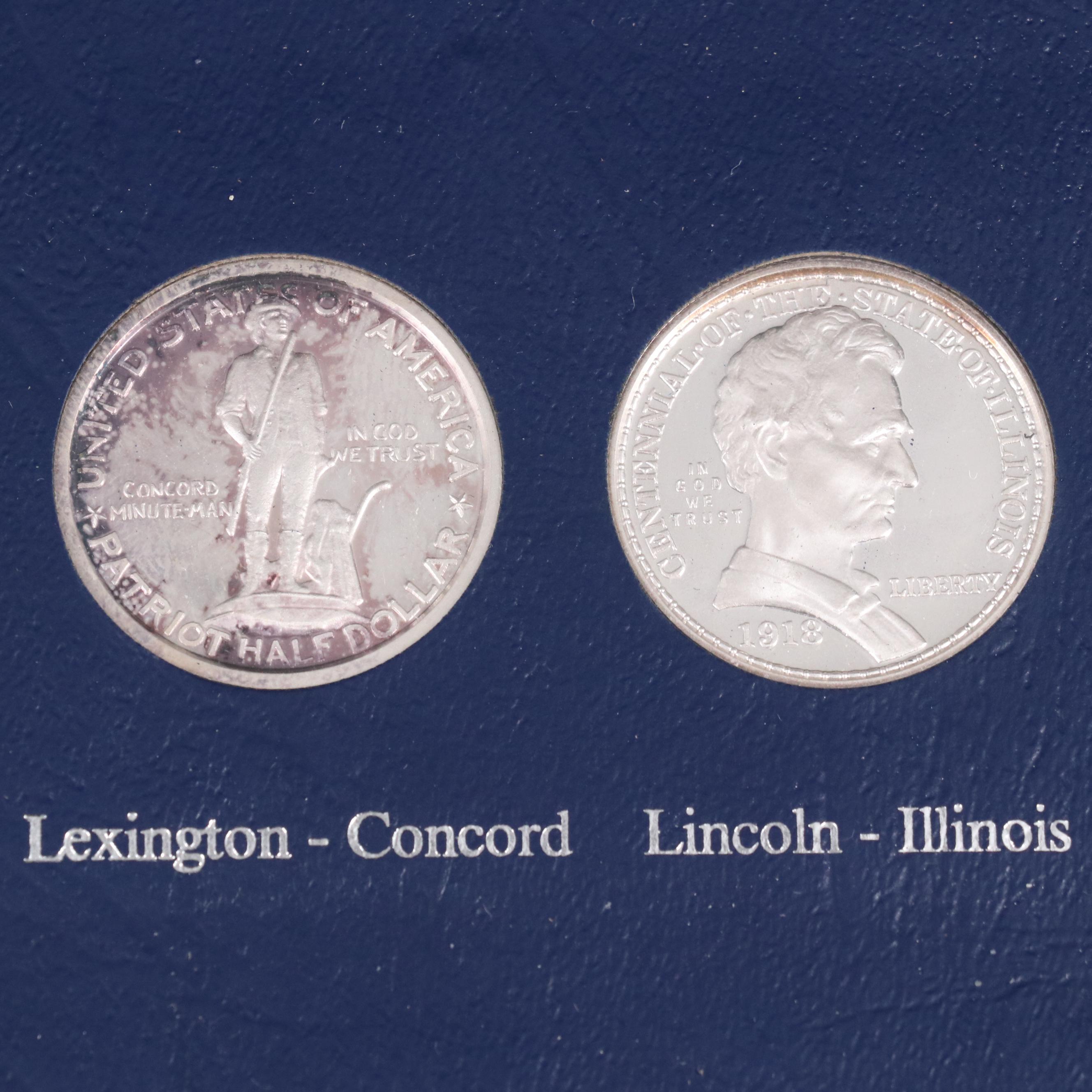 U.S. Commemorative Medallion Type Set, .999 Fine Silver
