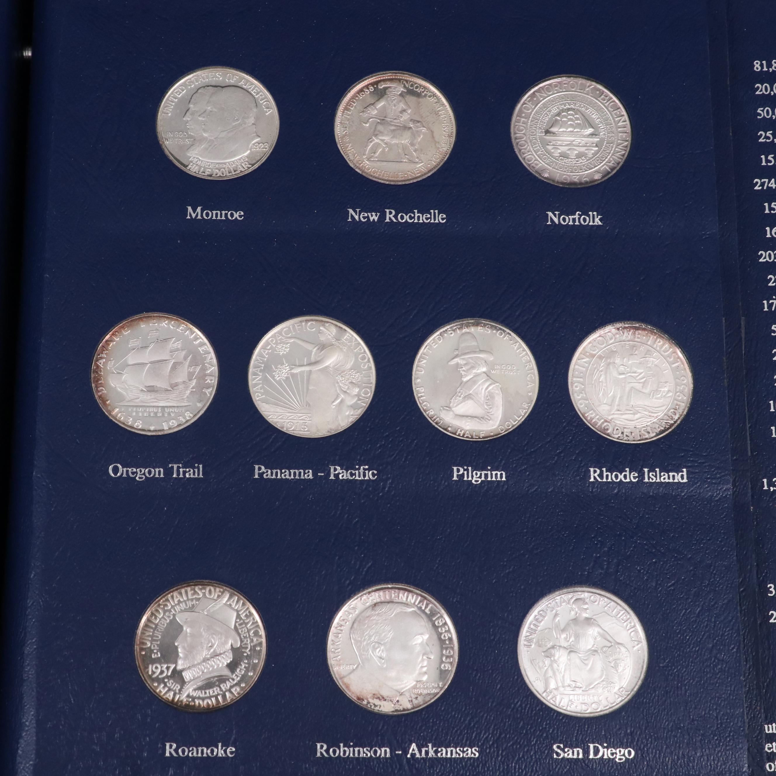 U.S. Commemorative Medallion Type Set, .999 Fine Silver