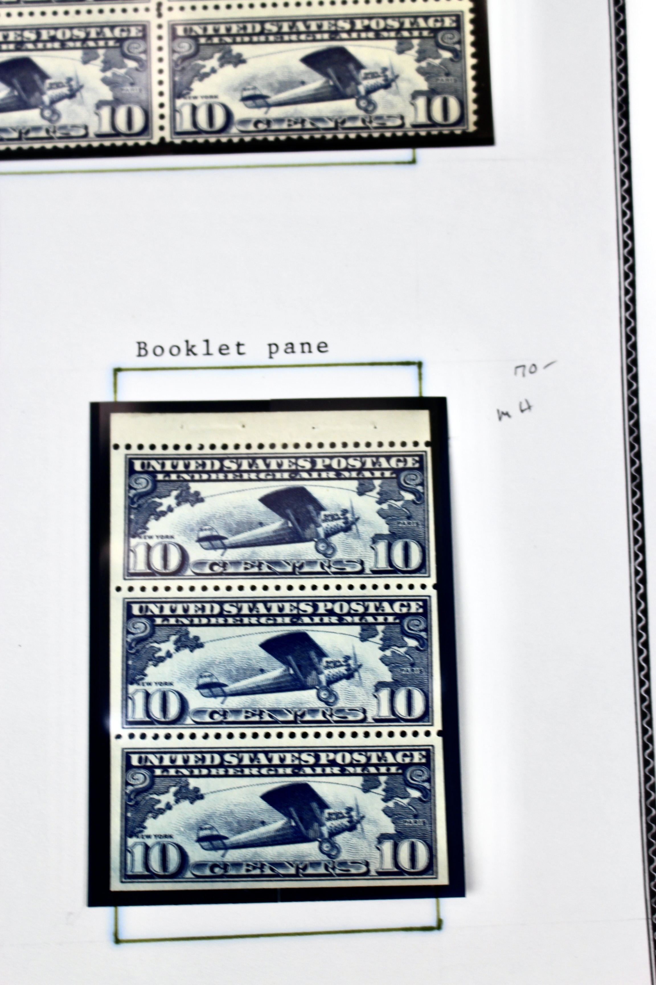 1927 Lindbergh Postage Stamp Collection