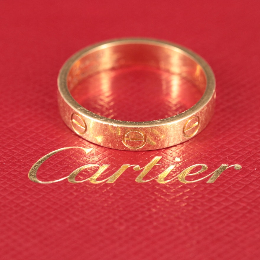 Cartier LOVE 18K Band
