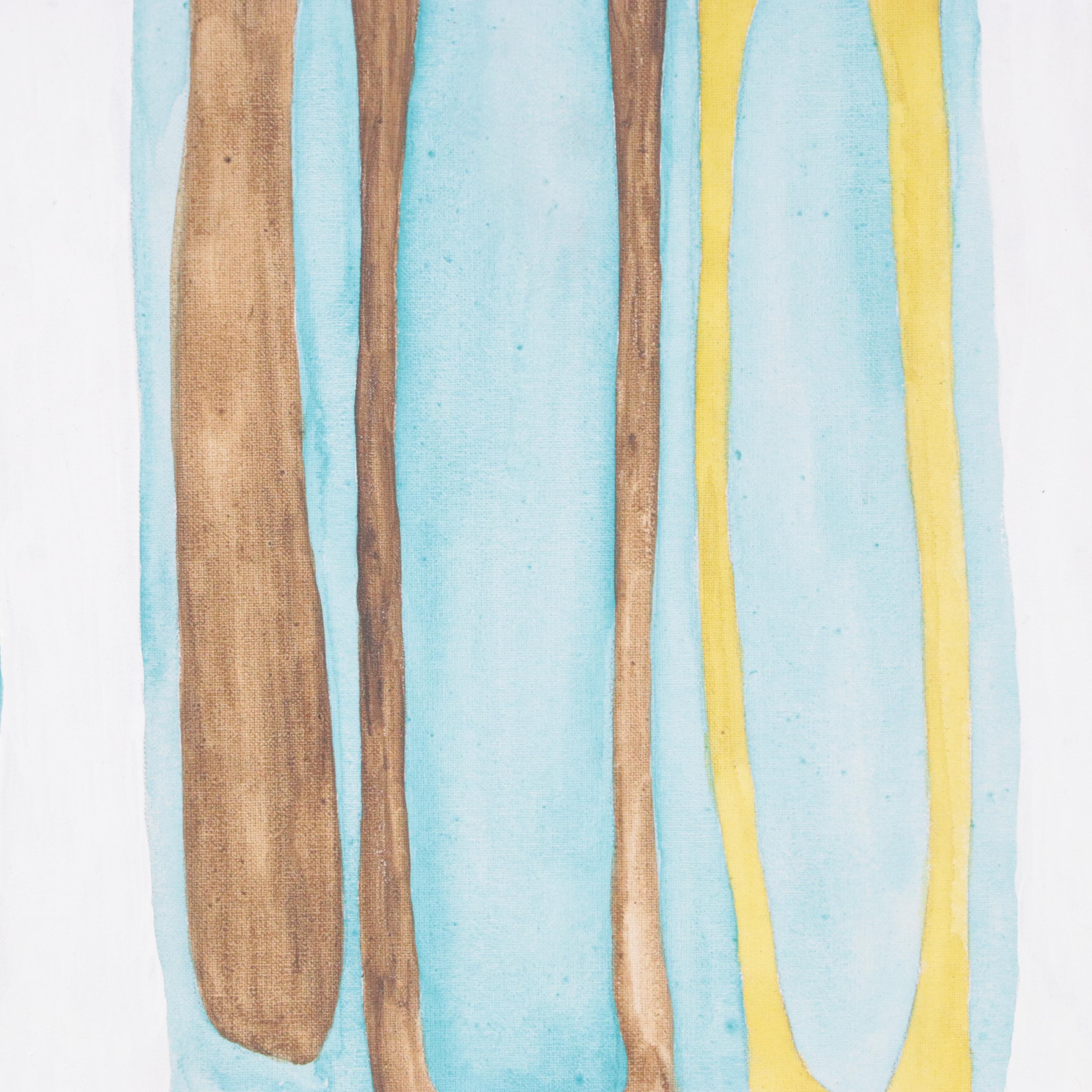 Abstract Non-Objective Acrylic Painting