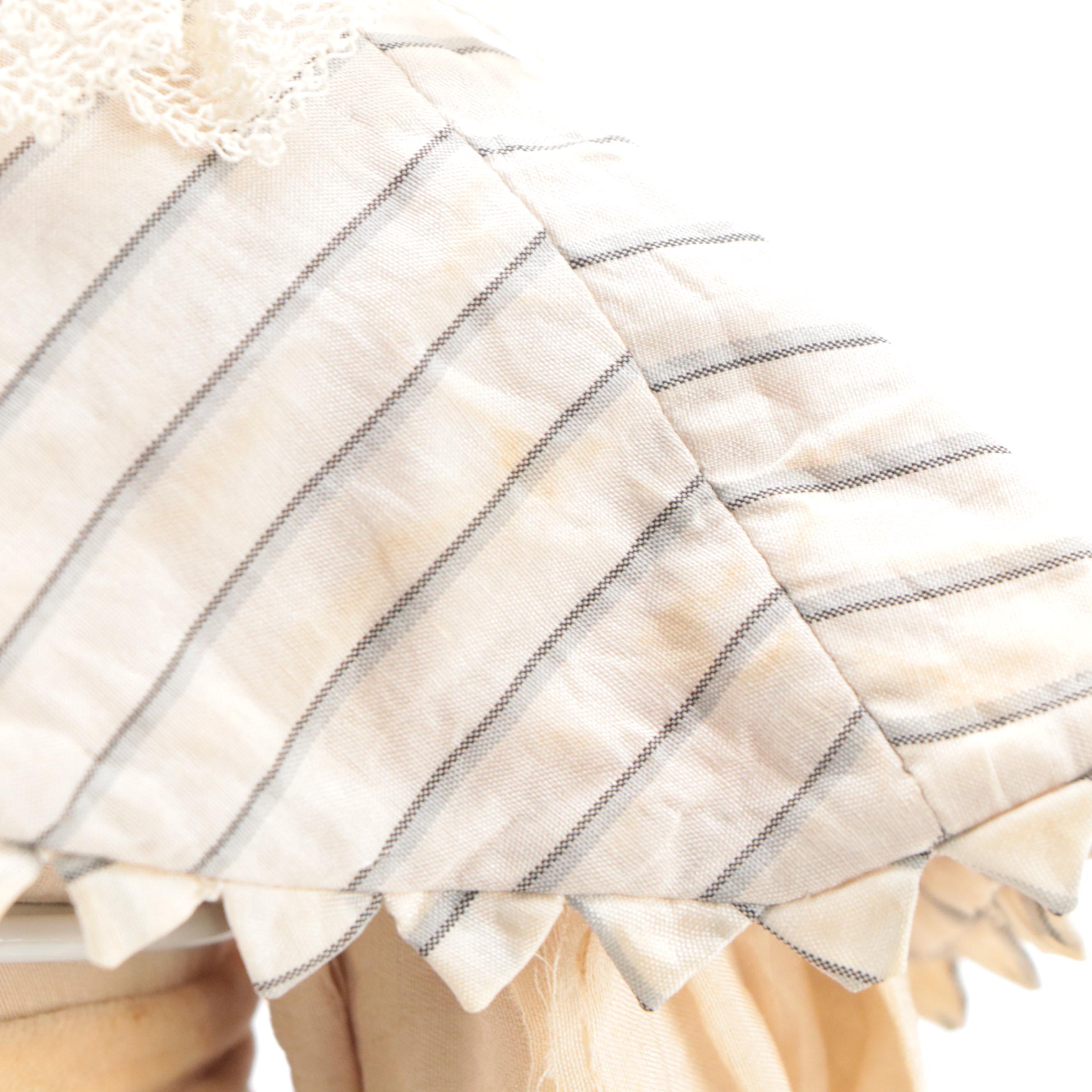 Conta & Boehme Grape Lady China Head Doll with Cloth Body and China Hands