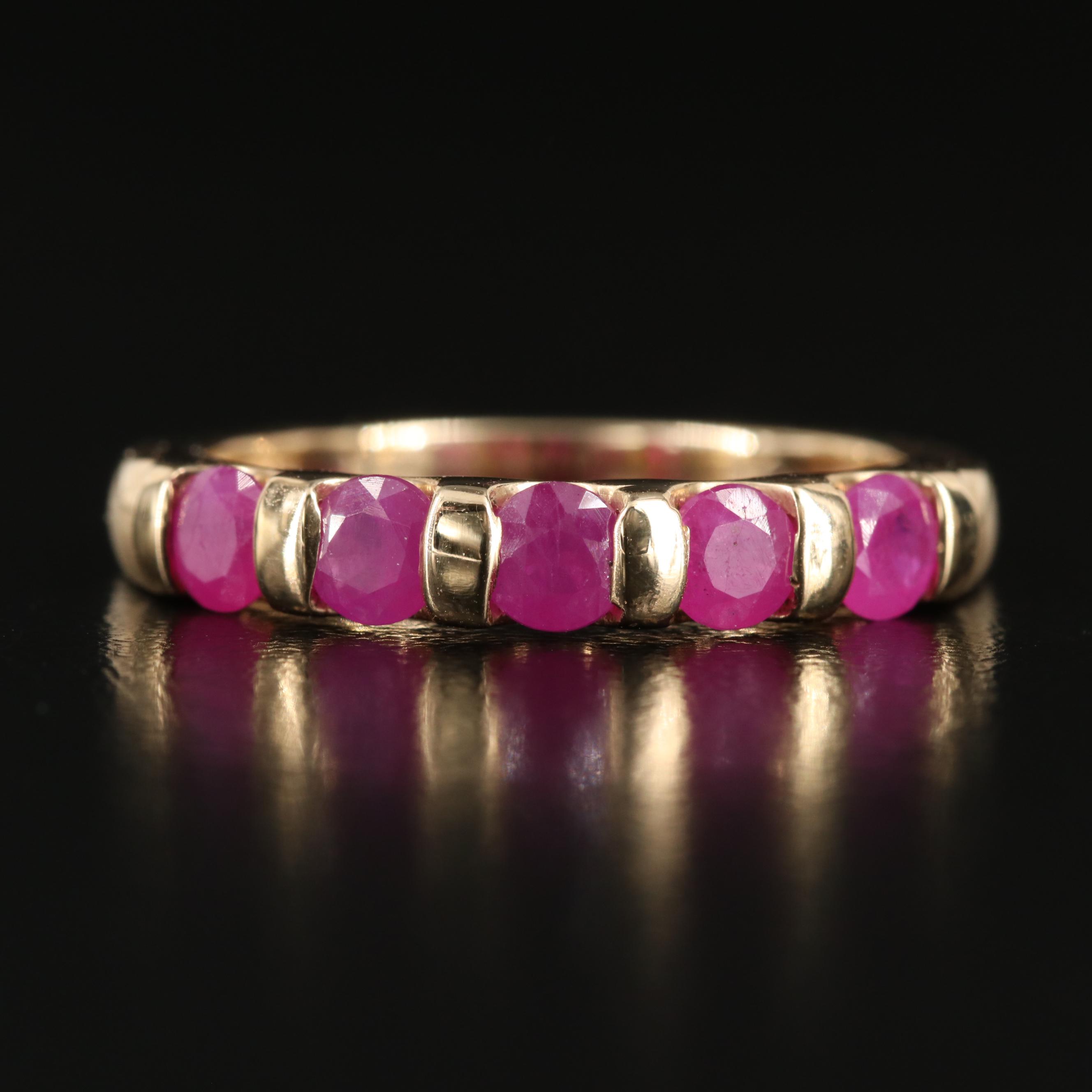 14K Ruby Ring