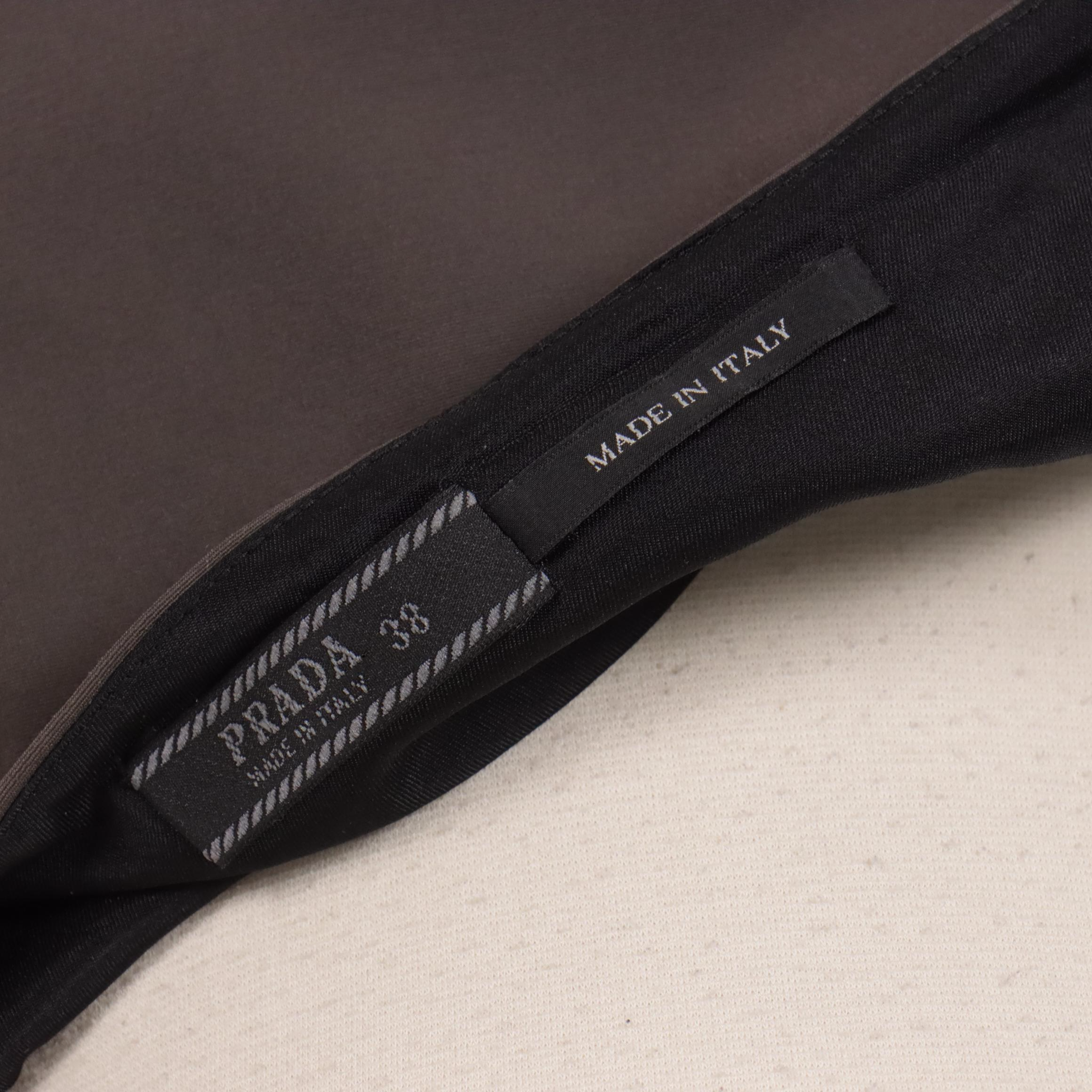 Prada Pencil Skirt with Side Slit