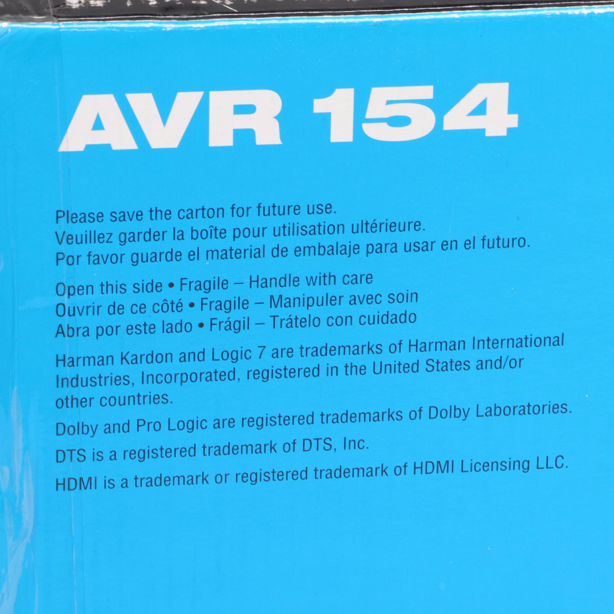 Harman Kardon AVR 154 Theater Receiver