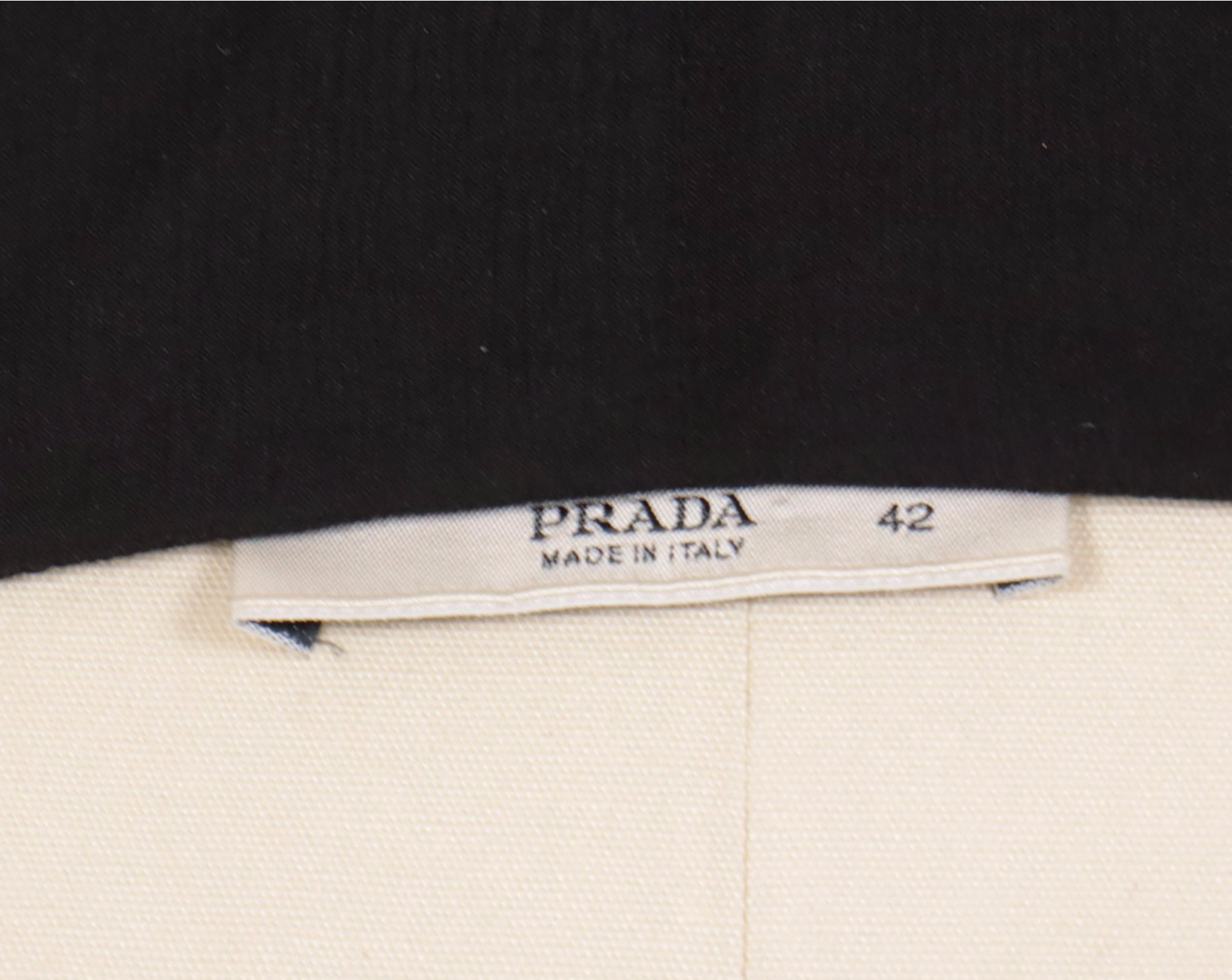 Prada Belted Cocktail Dress in Pleated Silk and Wool with One-Arm Band Detail