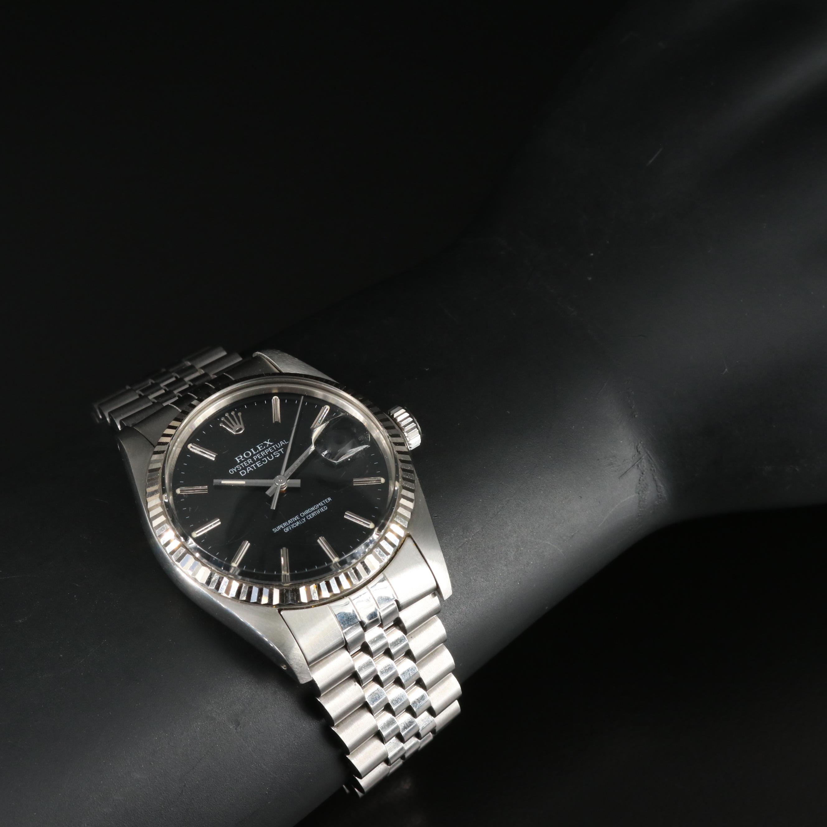 1987 Rolex Oyster Perpetual Stainless Steel and 18K Datejust Watch