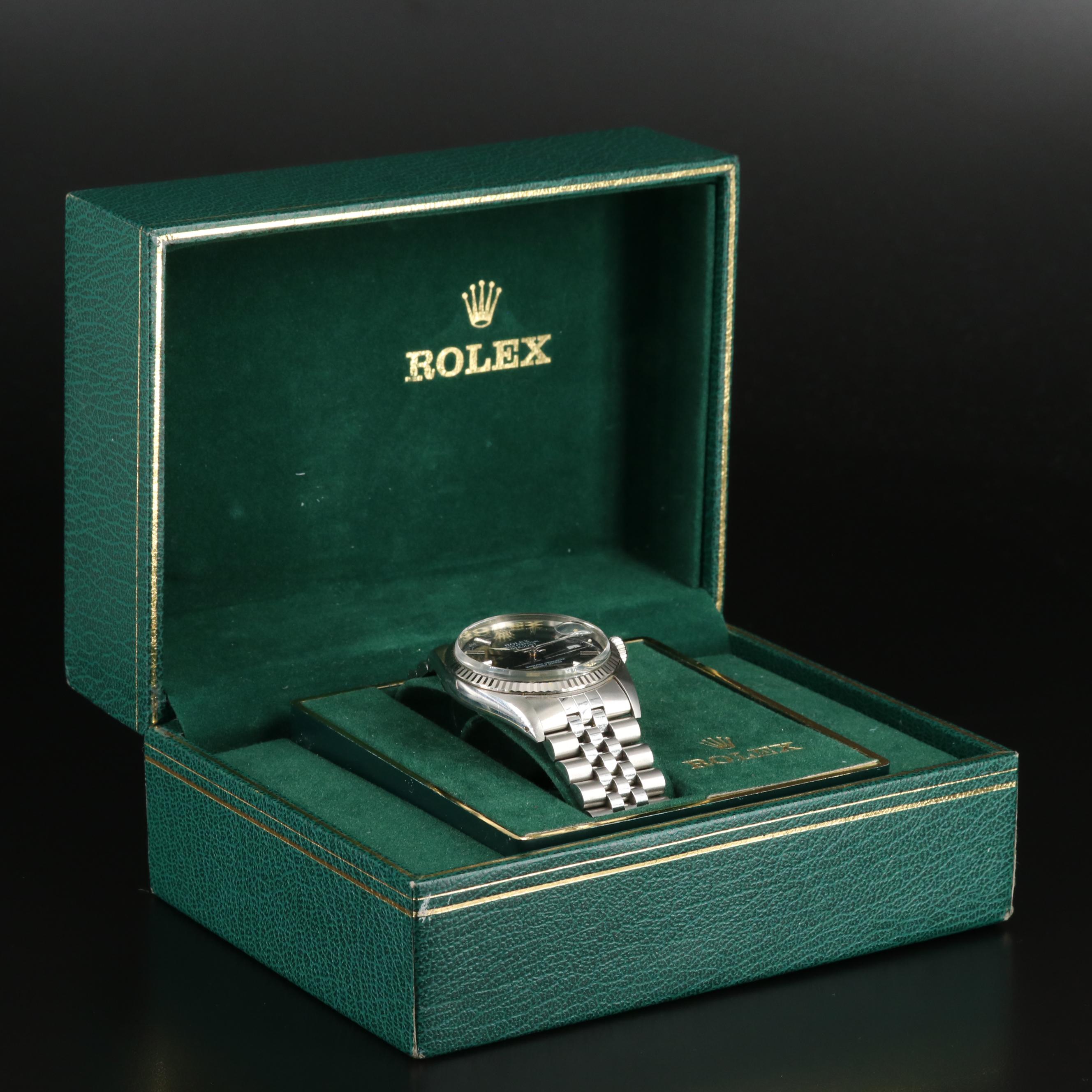 1987 Rolex Oyster Perpetual Stainless Steel and 18K Datejust Watch