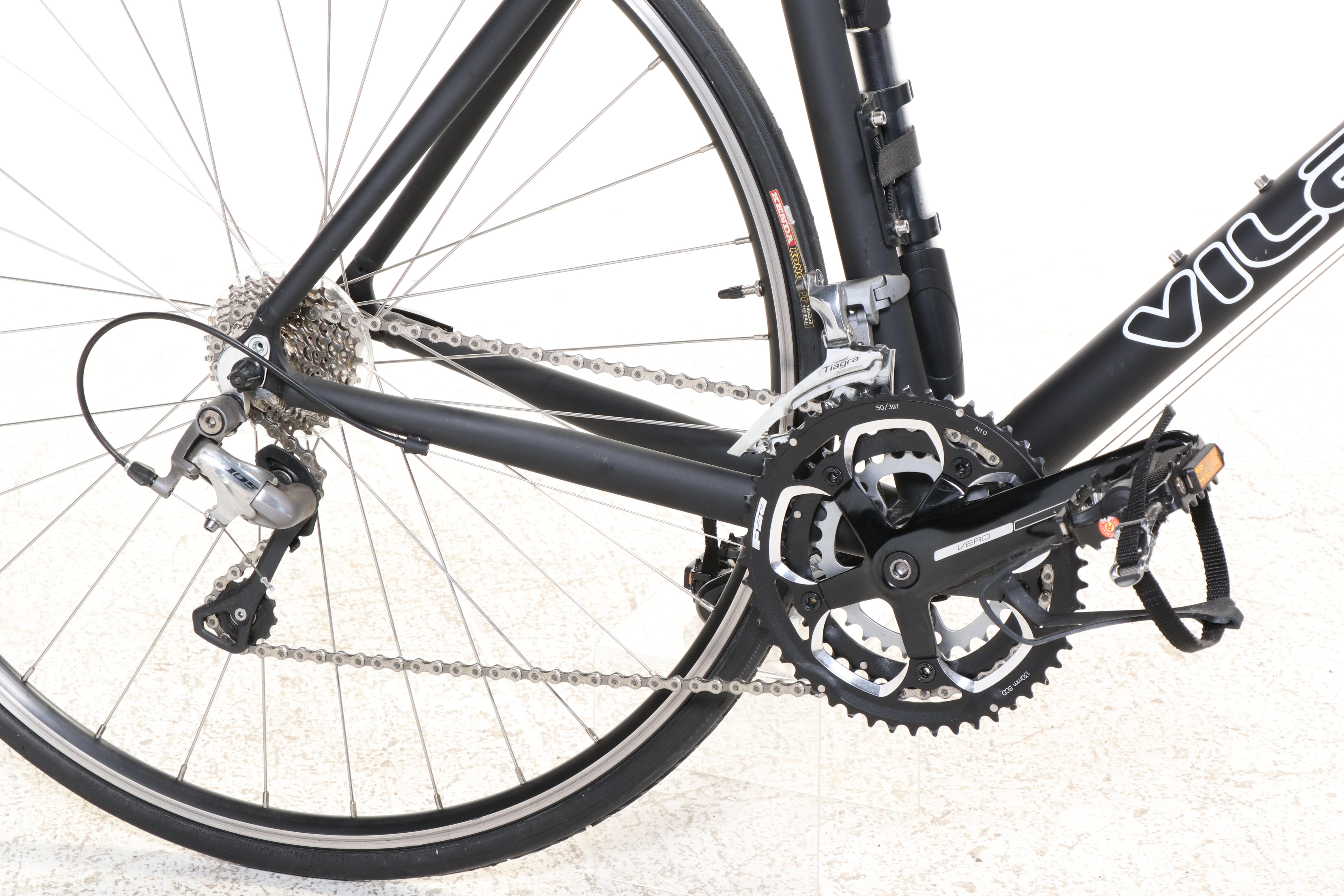 Vilano Matte Black Road Bicycle