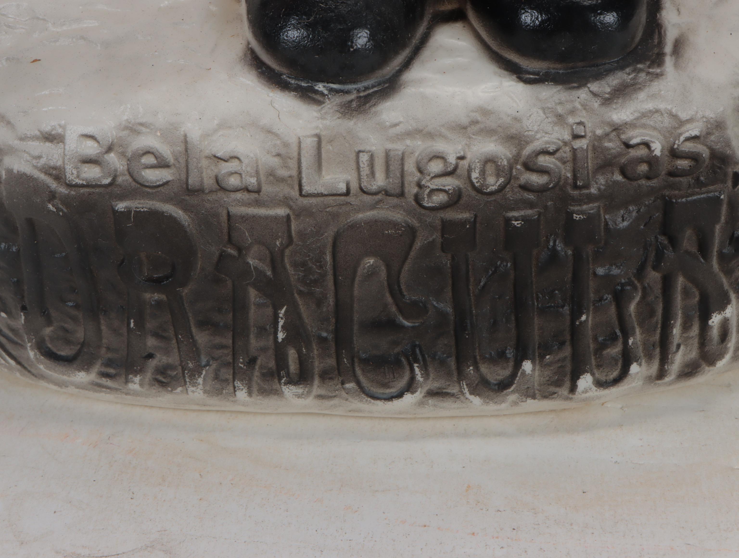 Halloween Illuminated Blow Mold Ghosts and Bela Lugosi's Dracula