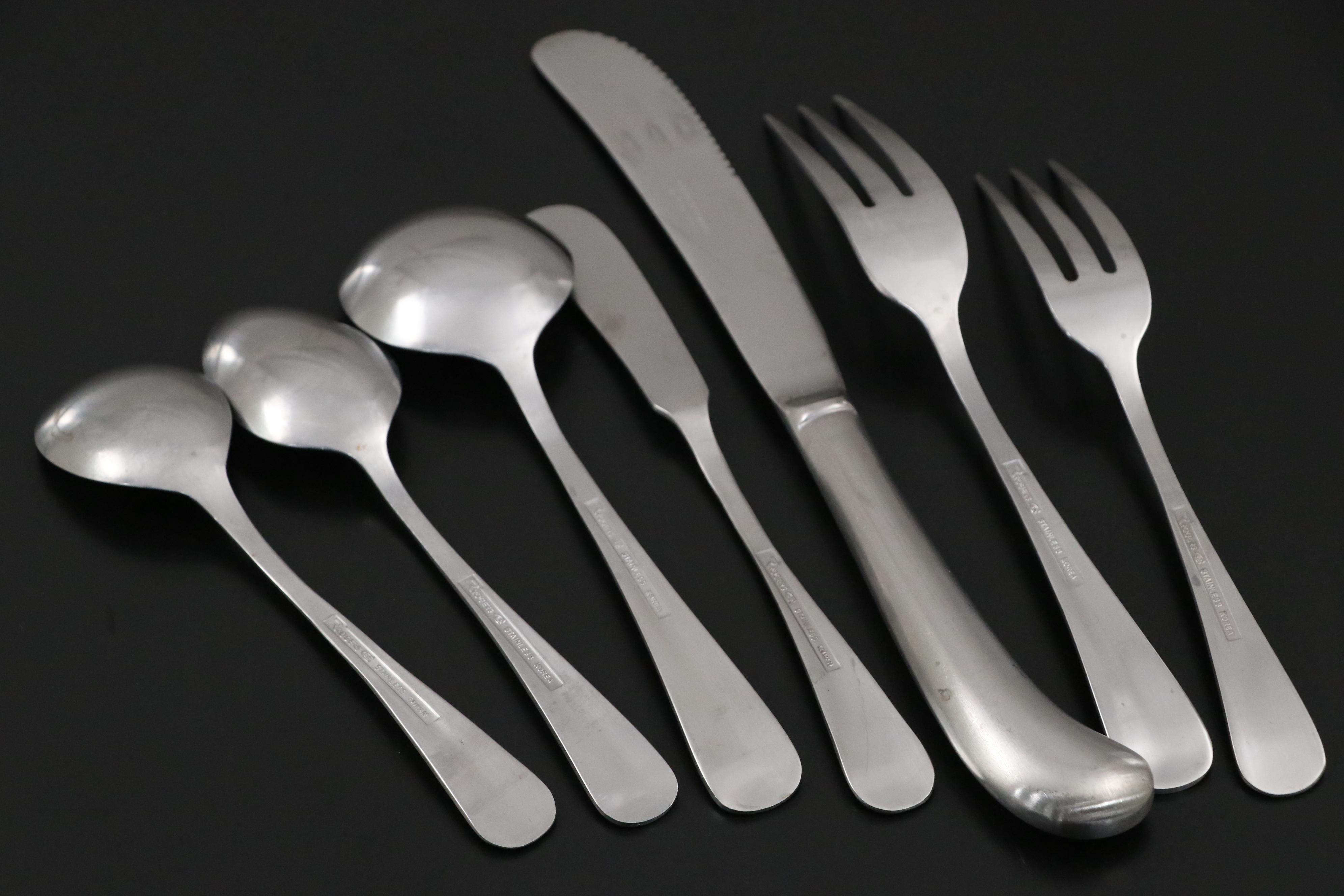 Rogers Stainless Steel Flatware