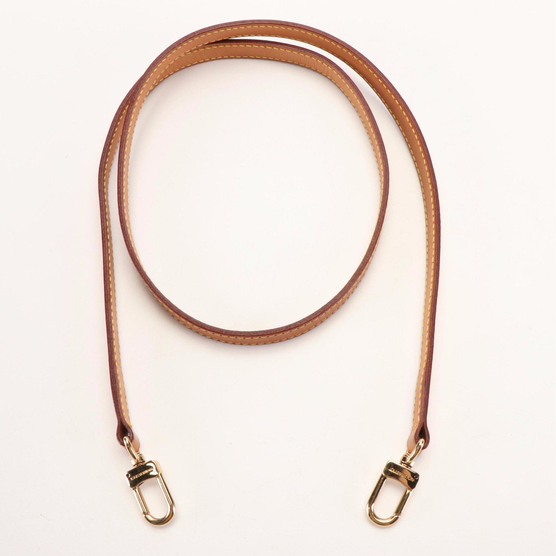 Louis Vuitton Leather Detachable Shoulder Strap