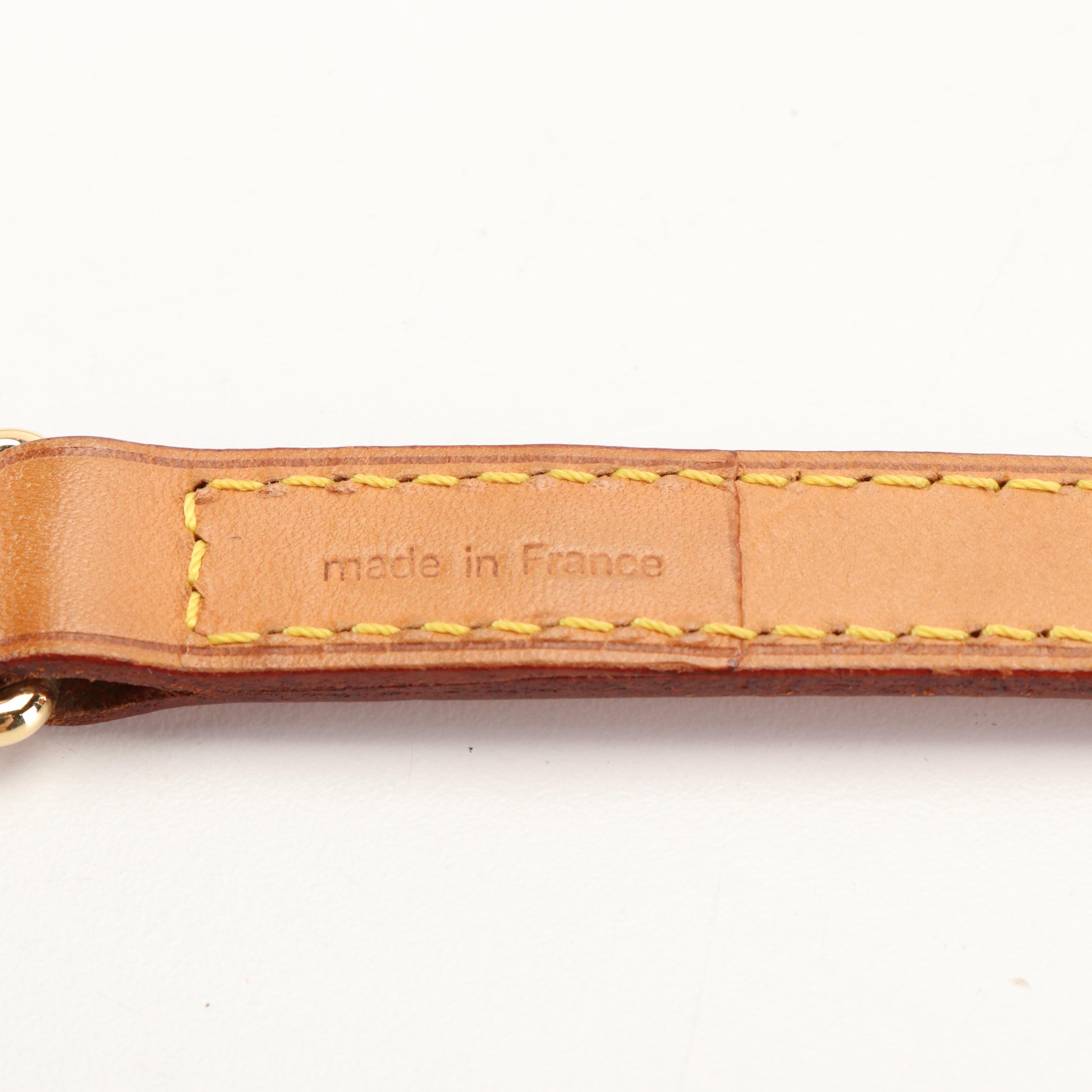 Louis Vuitton Leather Detachable Shoulder Strap