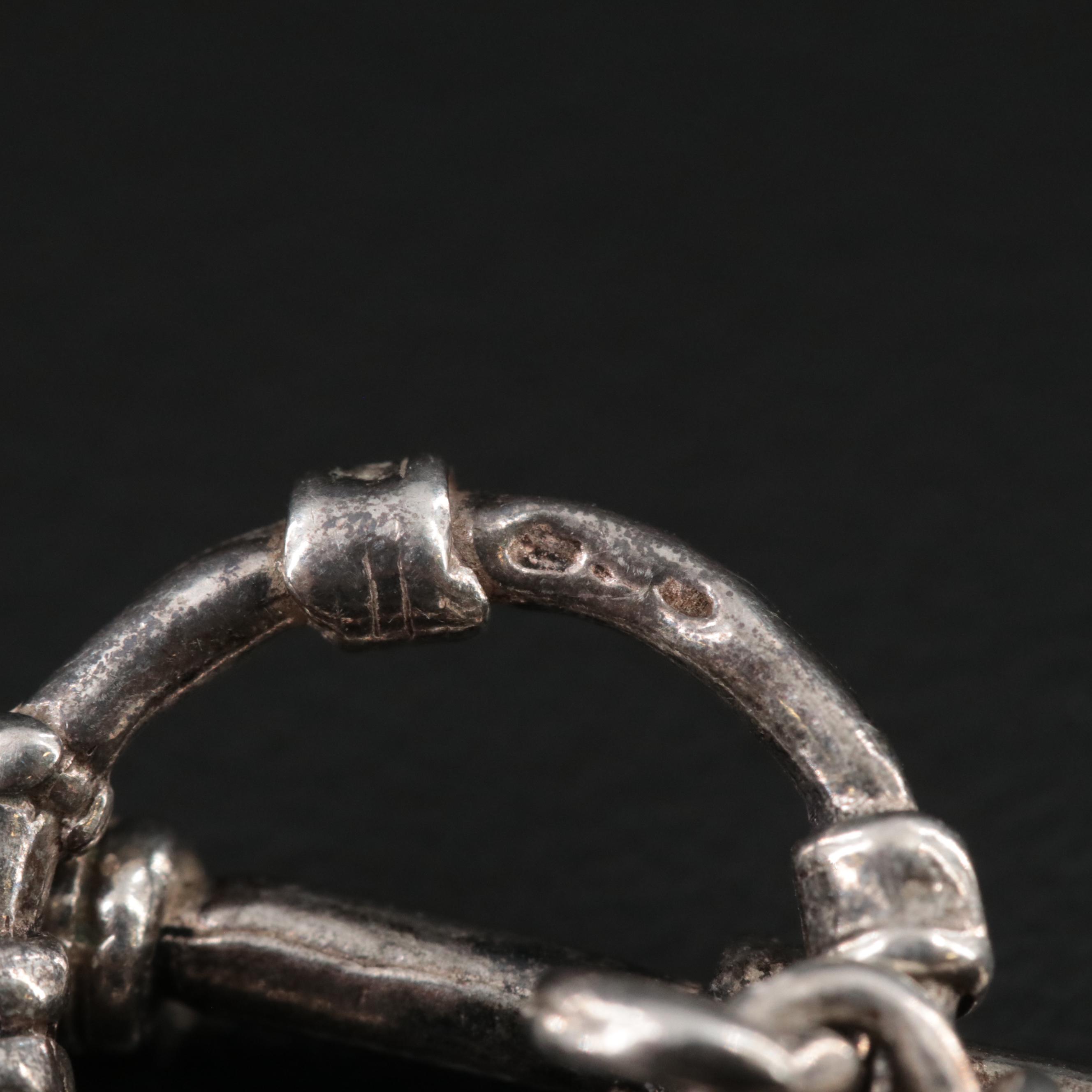 Fine Silver Rolo Chain Necklace