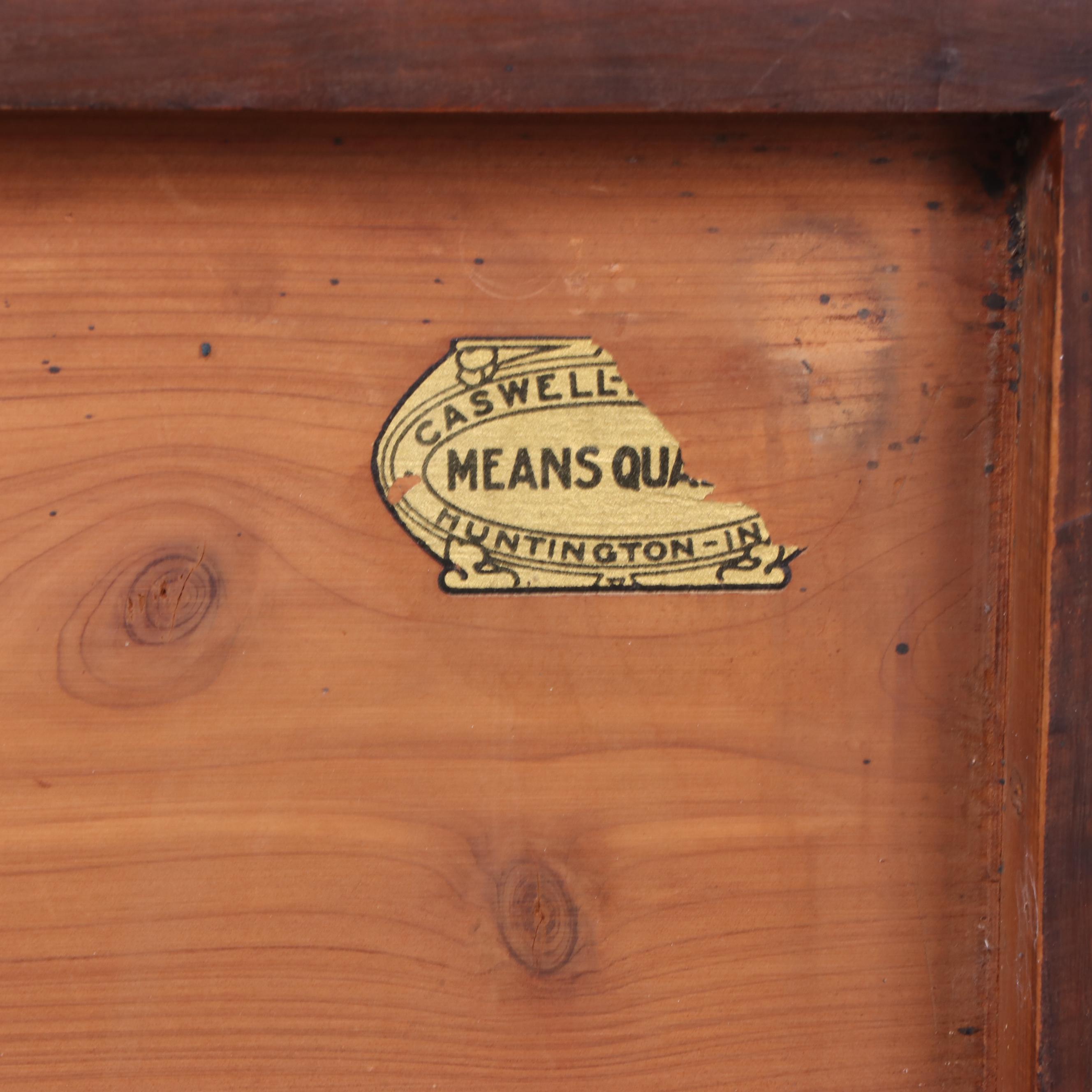 Caswell-Runyan Empire Revival Copper-Mounted Cedar Blanket Chest, Early 20th C.