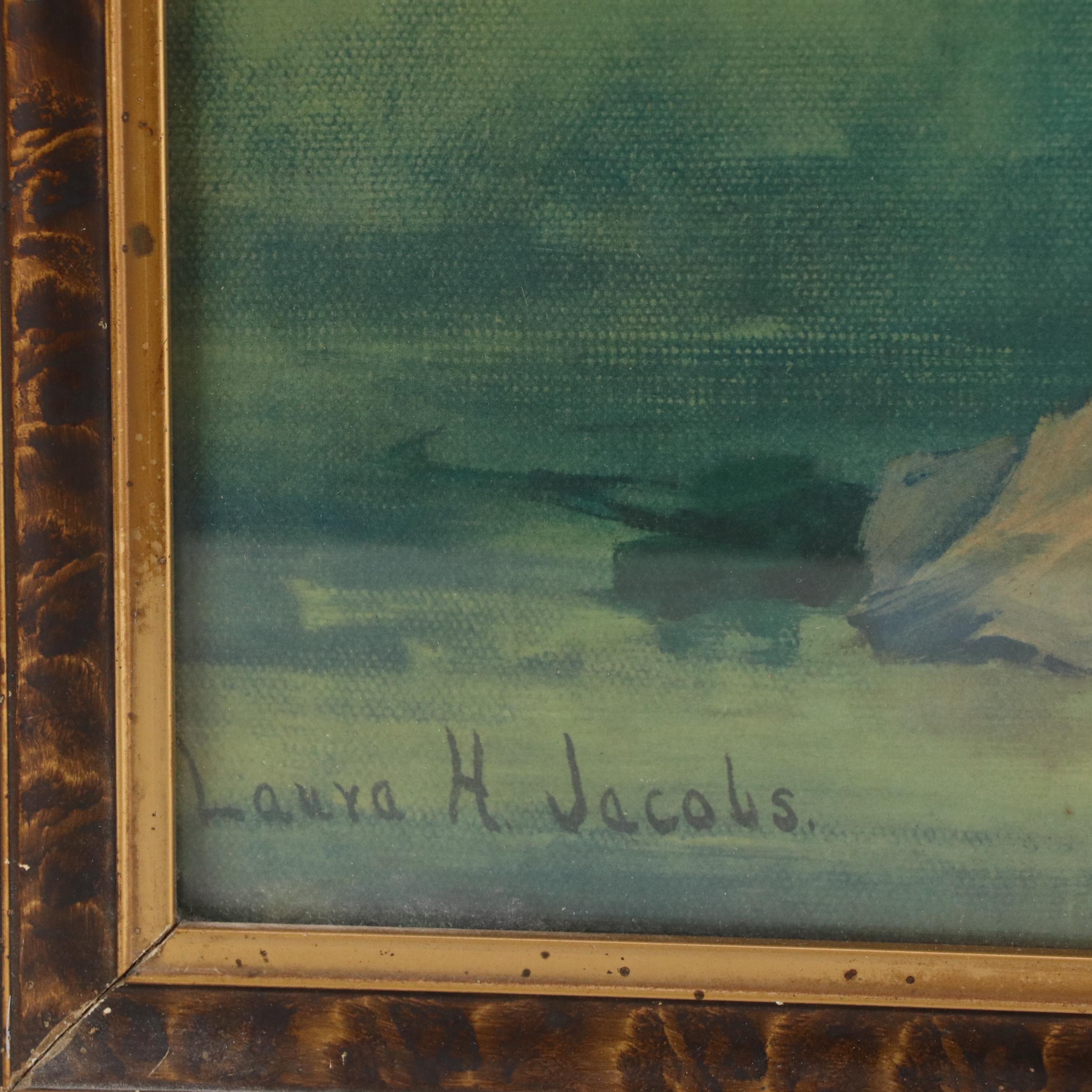 Halftone of Floral Still Life After Laura H. Jacobs