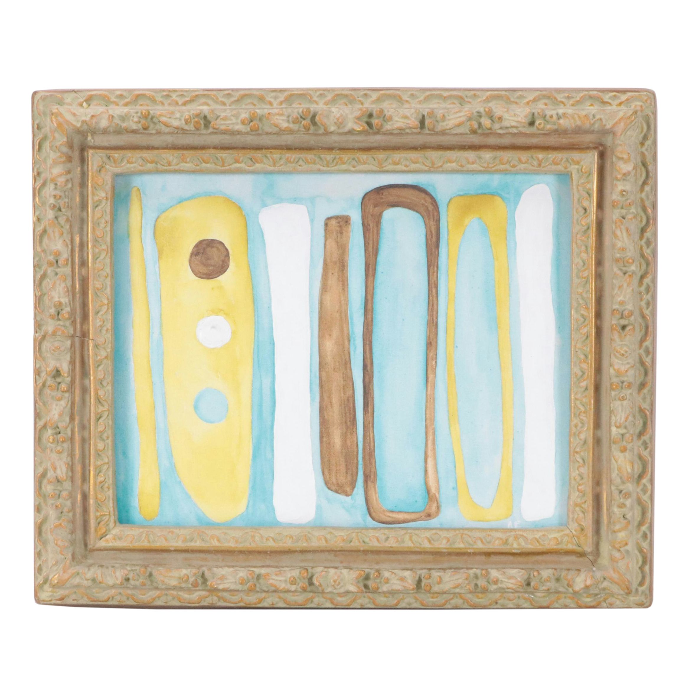 Abstract Non-Objective Acrylic Painting