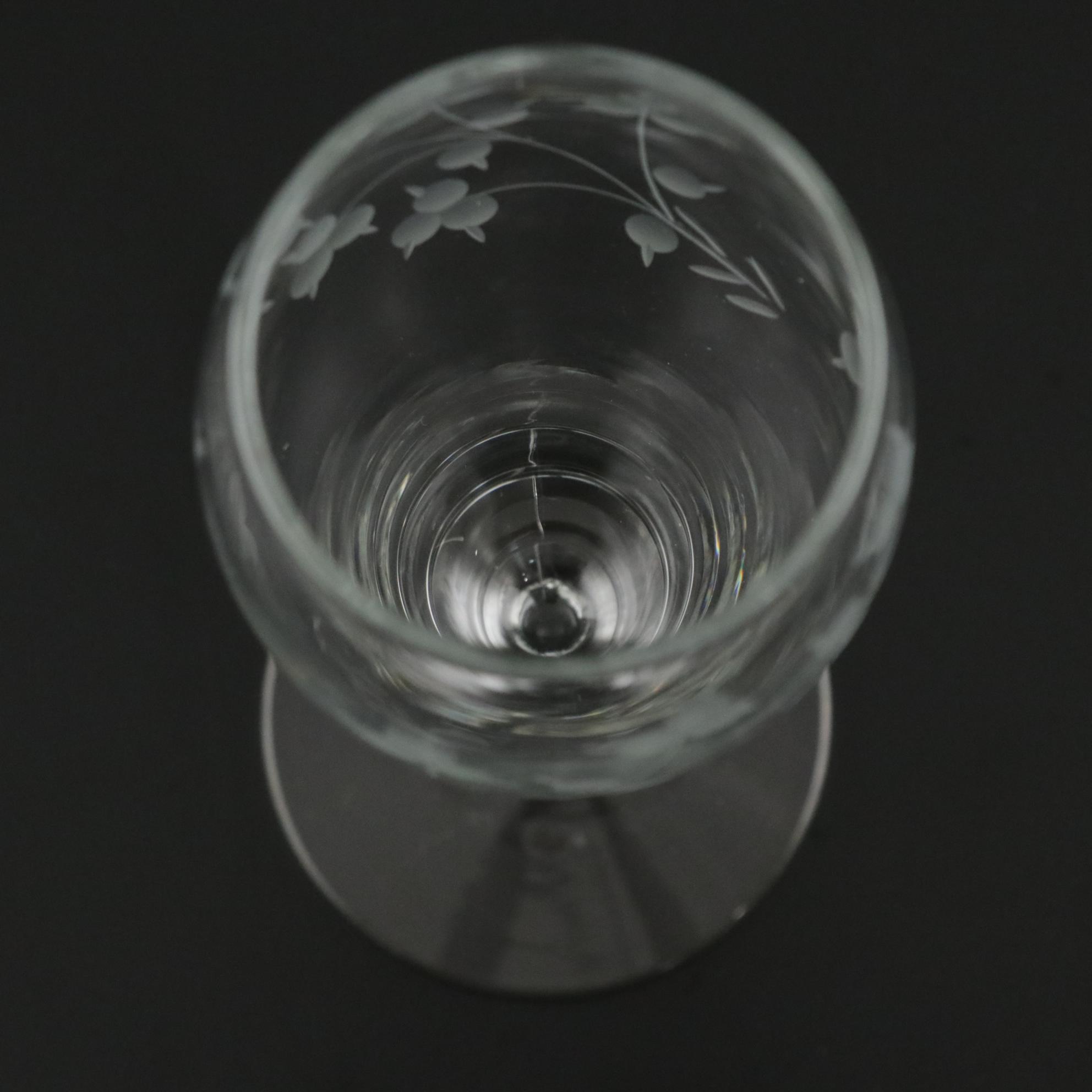 Princess House "Heritage" Stemware Collection for Eight With Ice Bucket