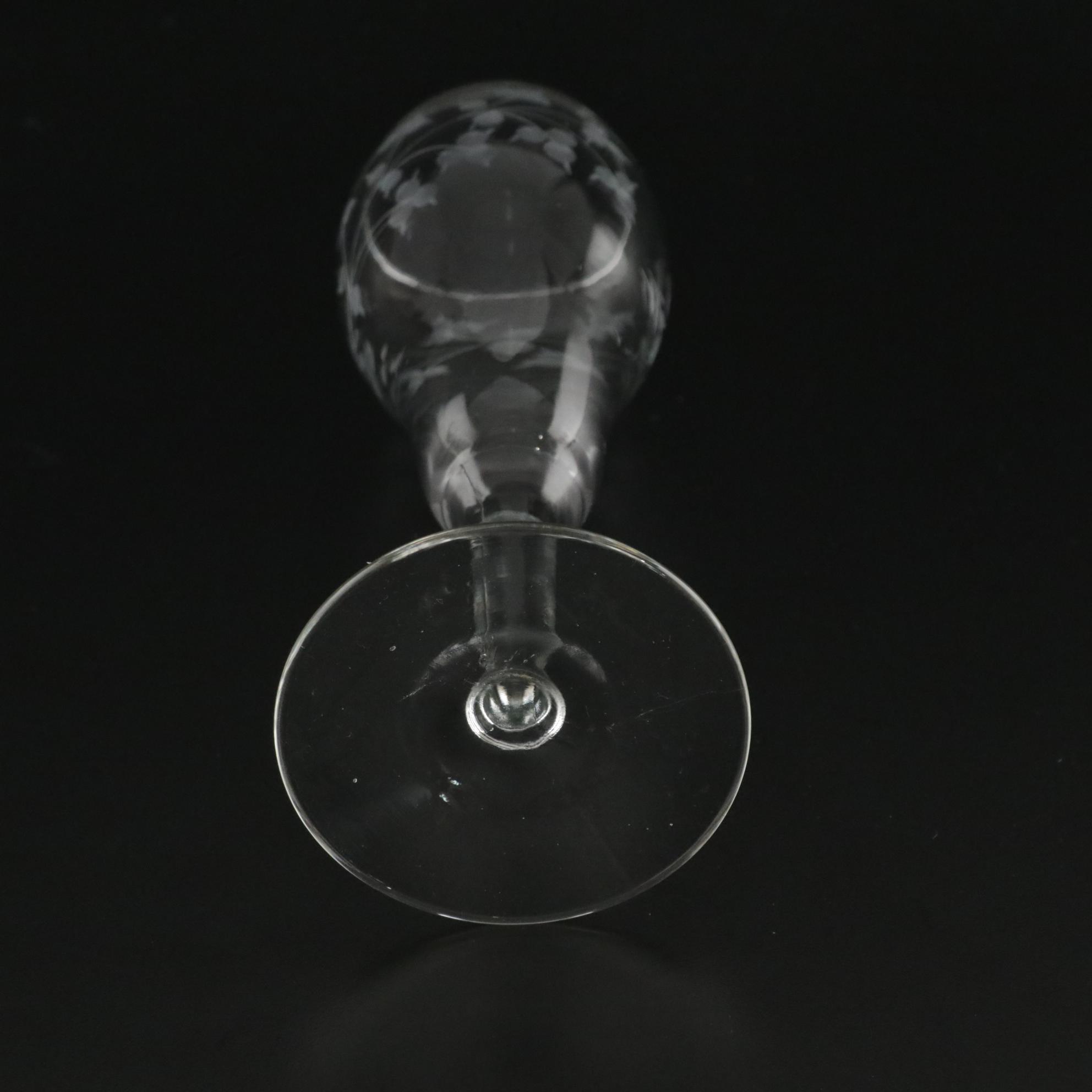 Princess House "Heritage" Stemware Collection for Eight With Ice Bucket