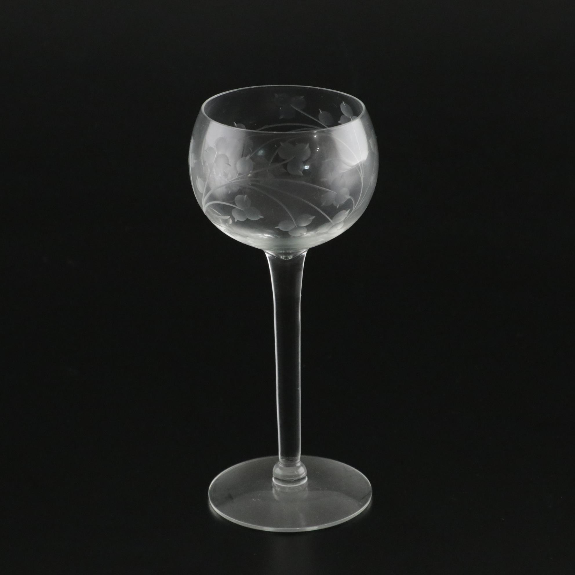 Princess House "Heritage" Stemware Collection for Eight With Ice Bucket
