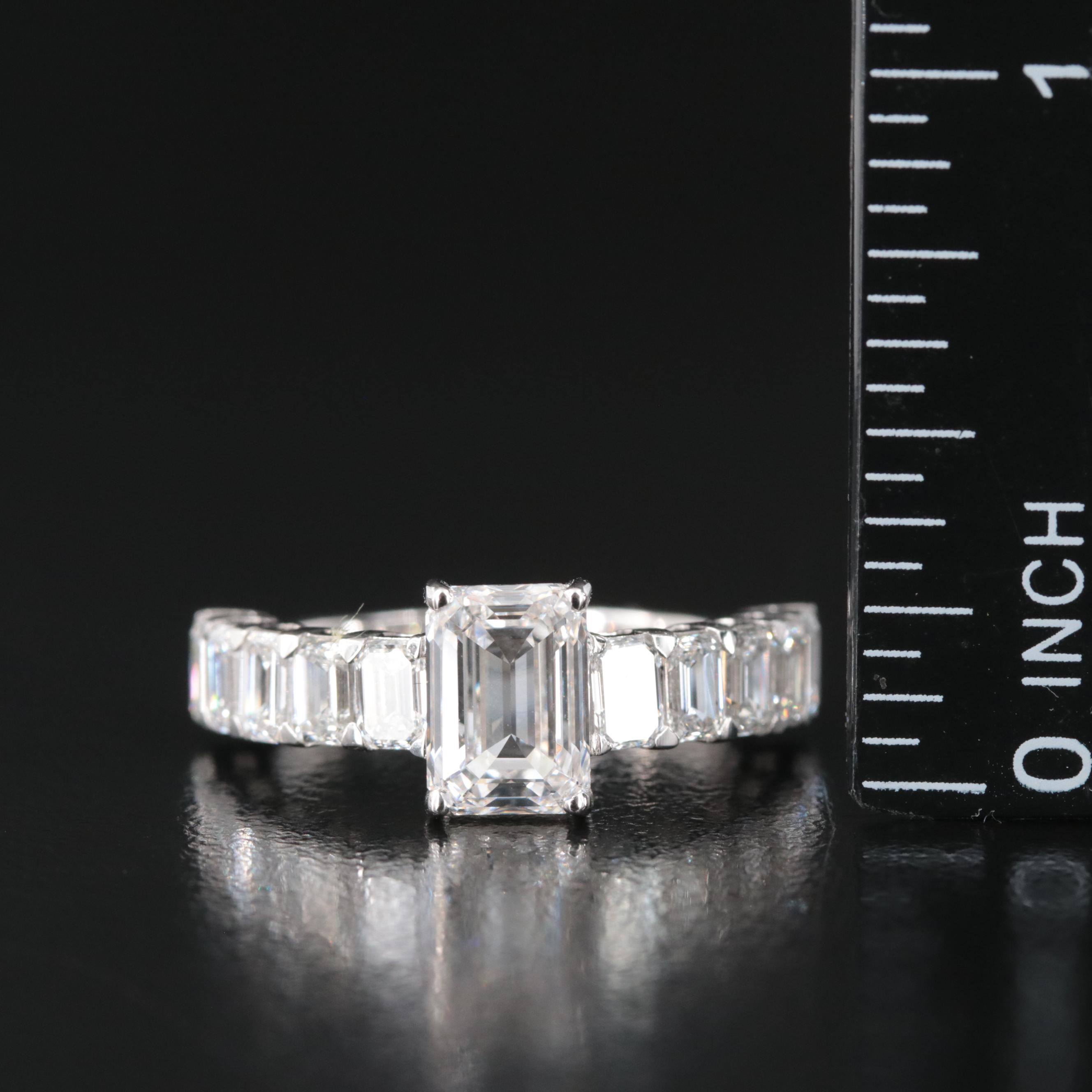 14K 4.16 CTW Lab Grown Diamond Ring