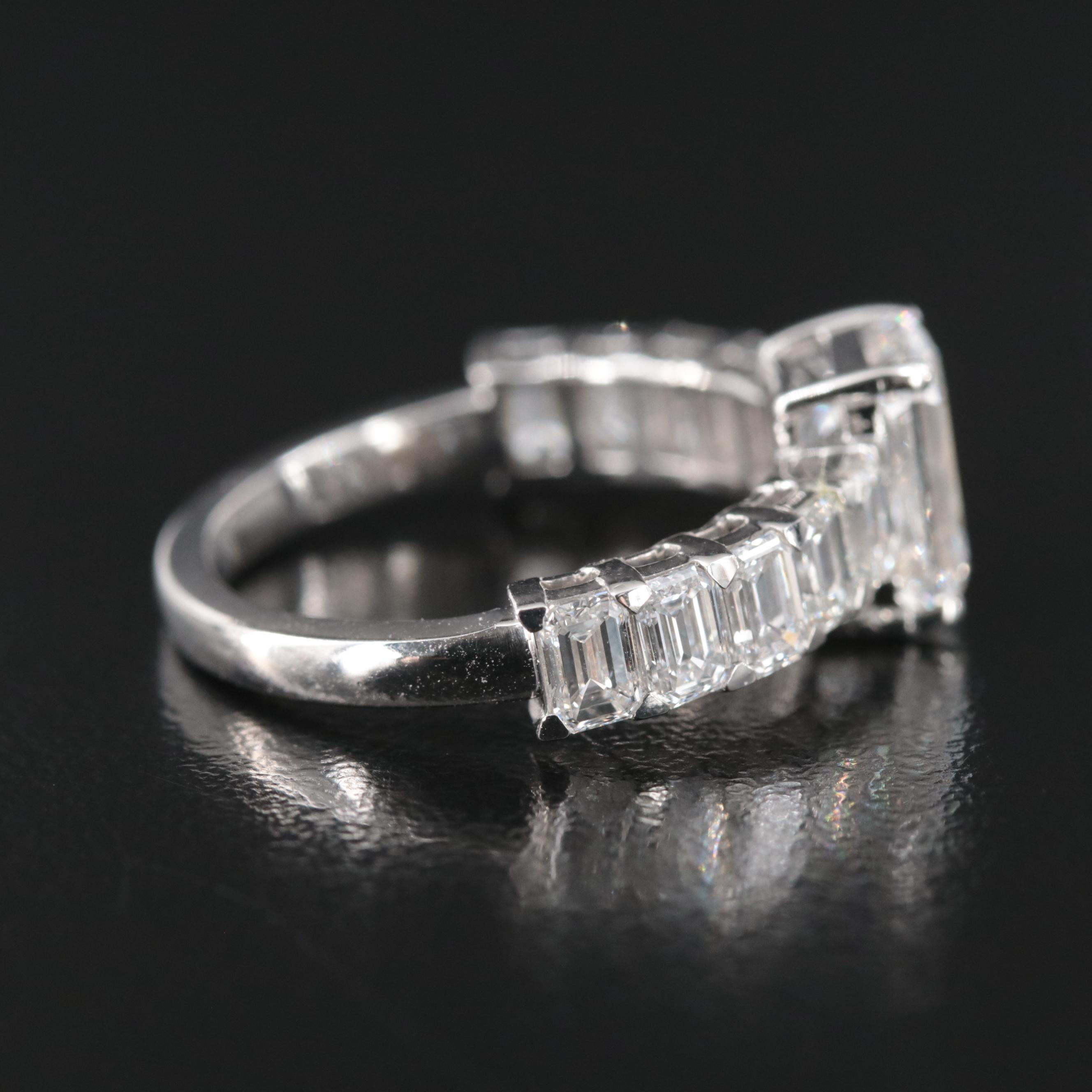 14K 4.16 CTW Lab Grown Diamond Ring