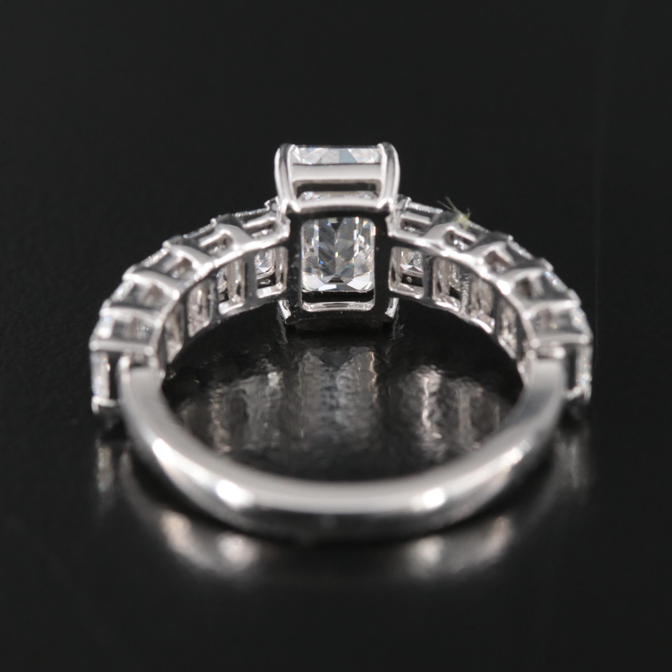 14K 4.16 CTW Lab Grown Diamond Ring