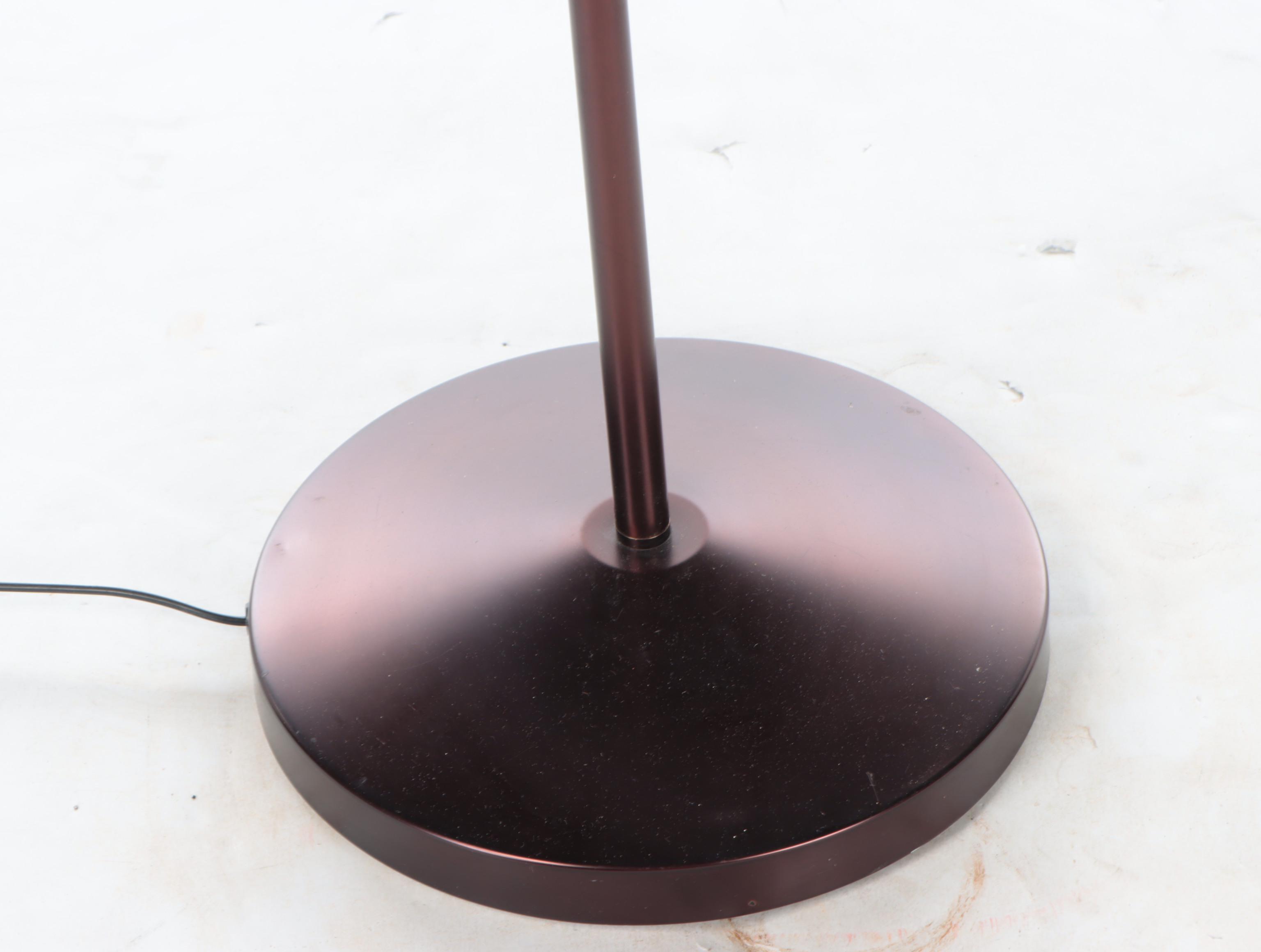 Contemporary Metal Double Light Table Lamp