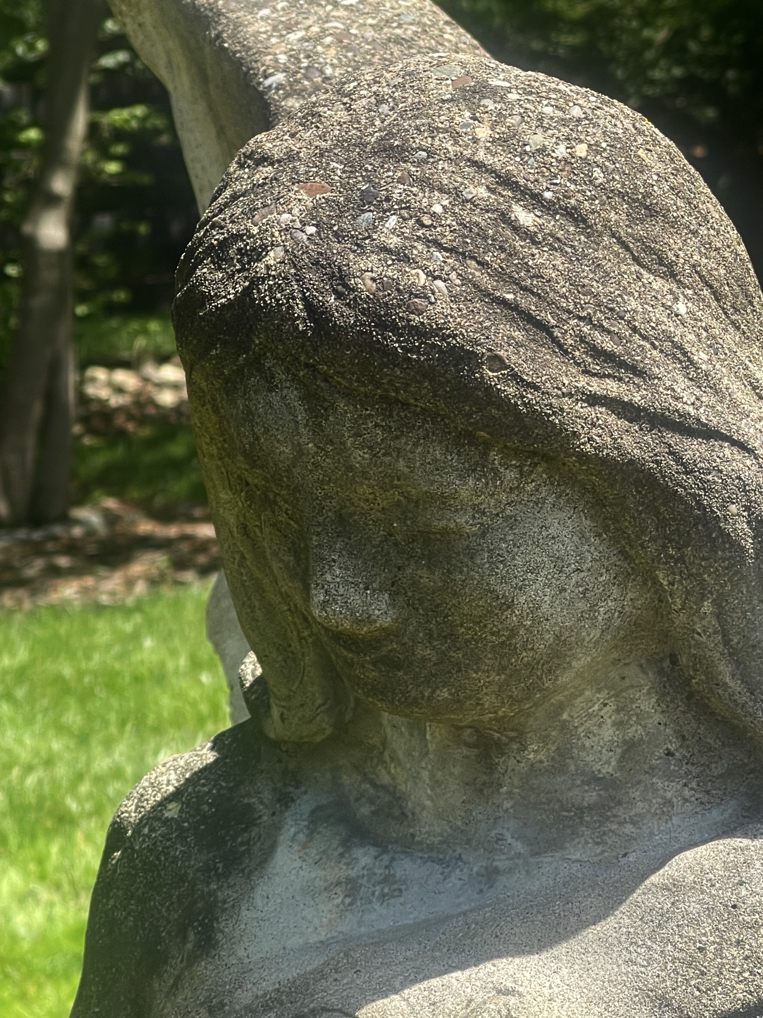 Concrete Angel Garden Statuary