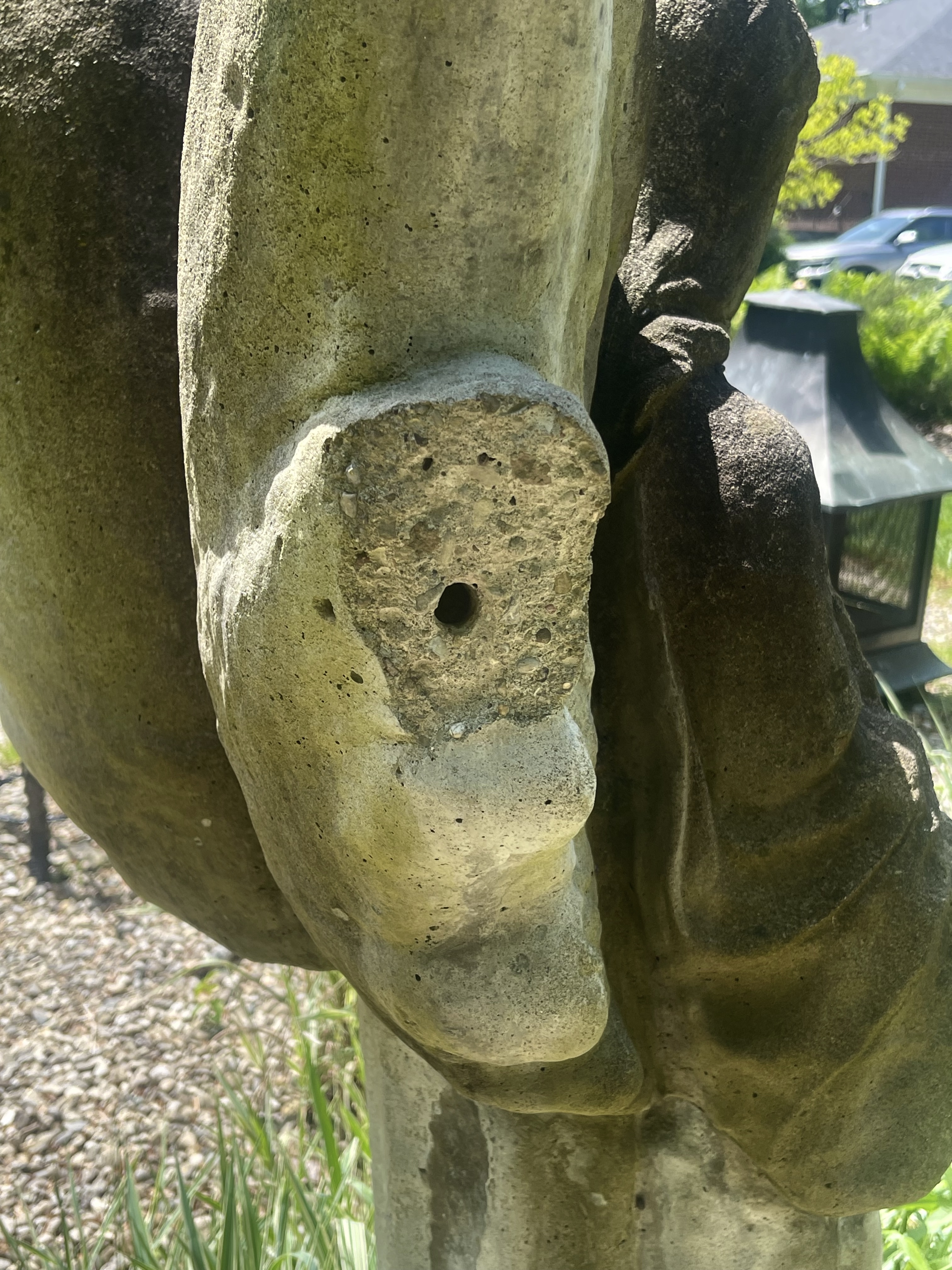 Concrete Angel Garden Statuary