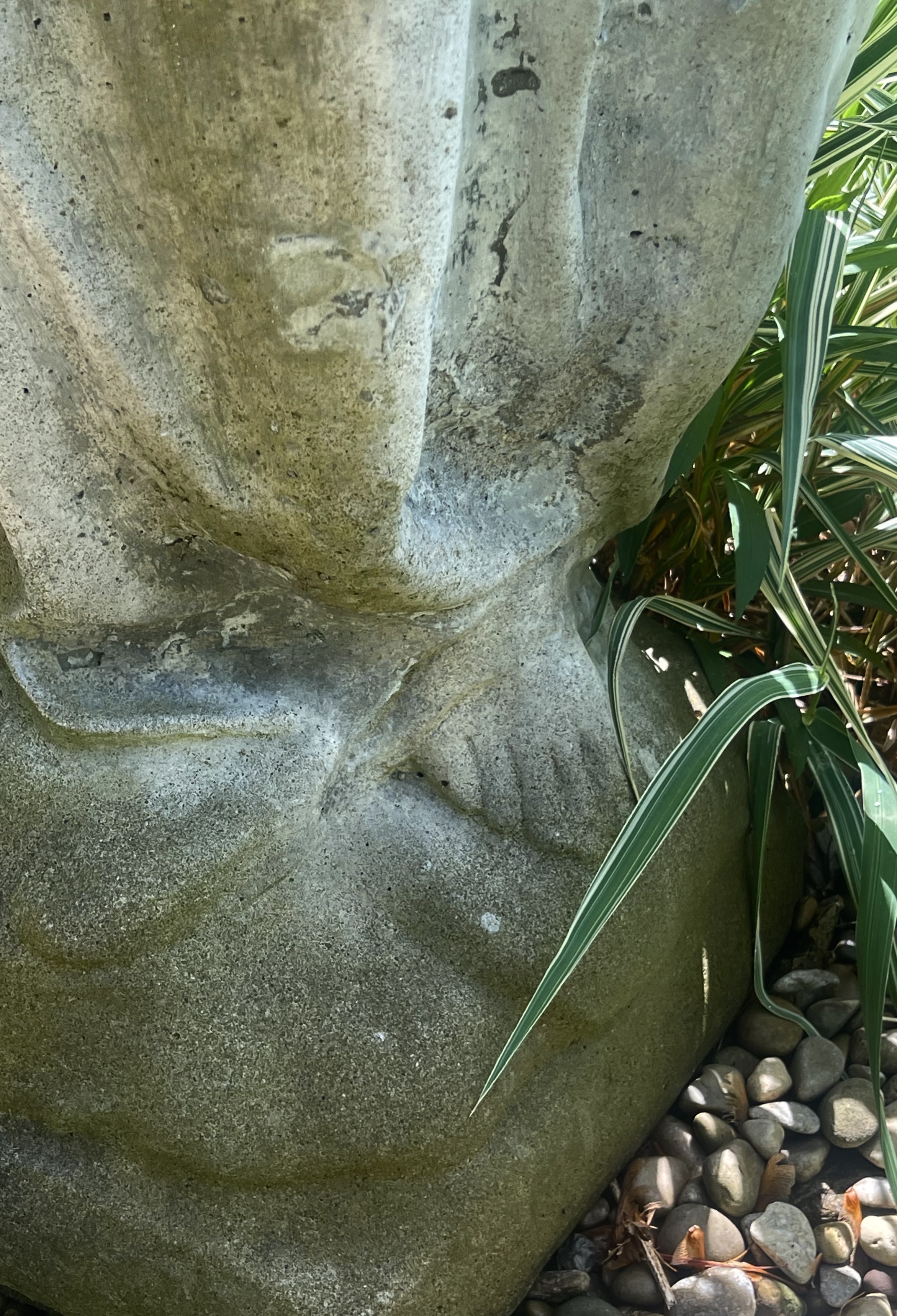 Concrete Angel Garden Statuary