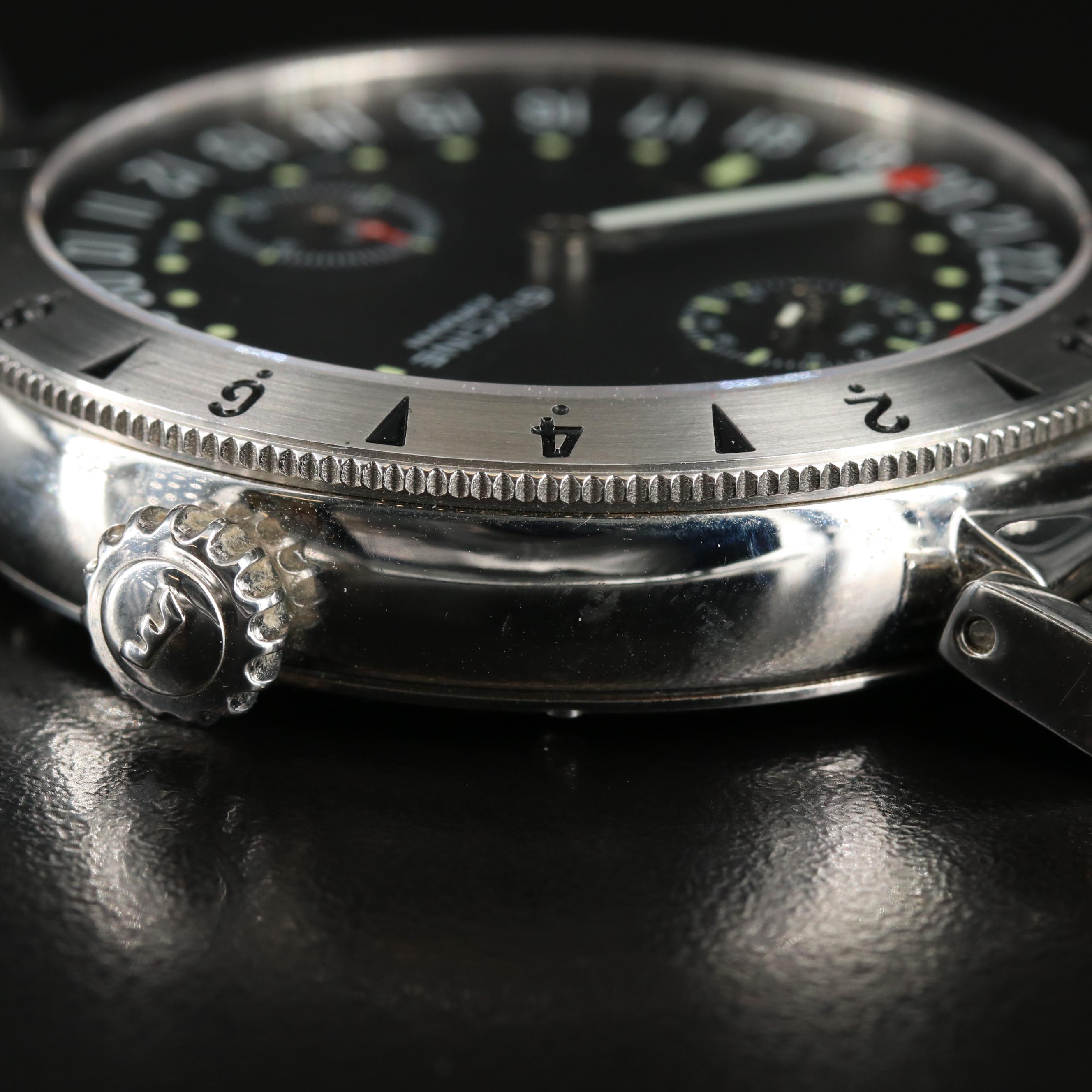 Glycine Airman F104 Steel 49MM Manual Wind Watch