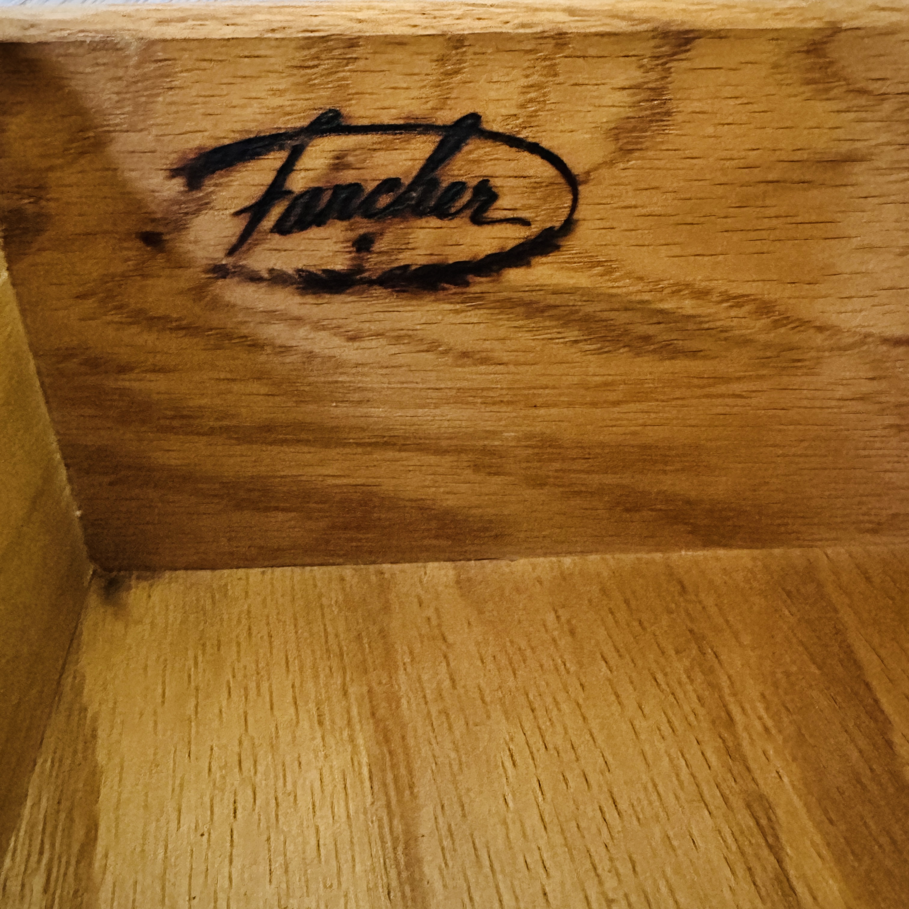 Fancher Mediterranean Style Painted Walnut China Cabinet