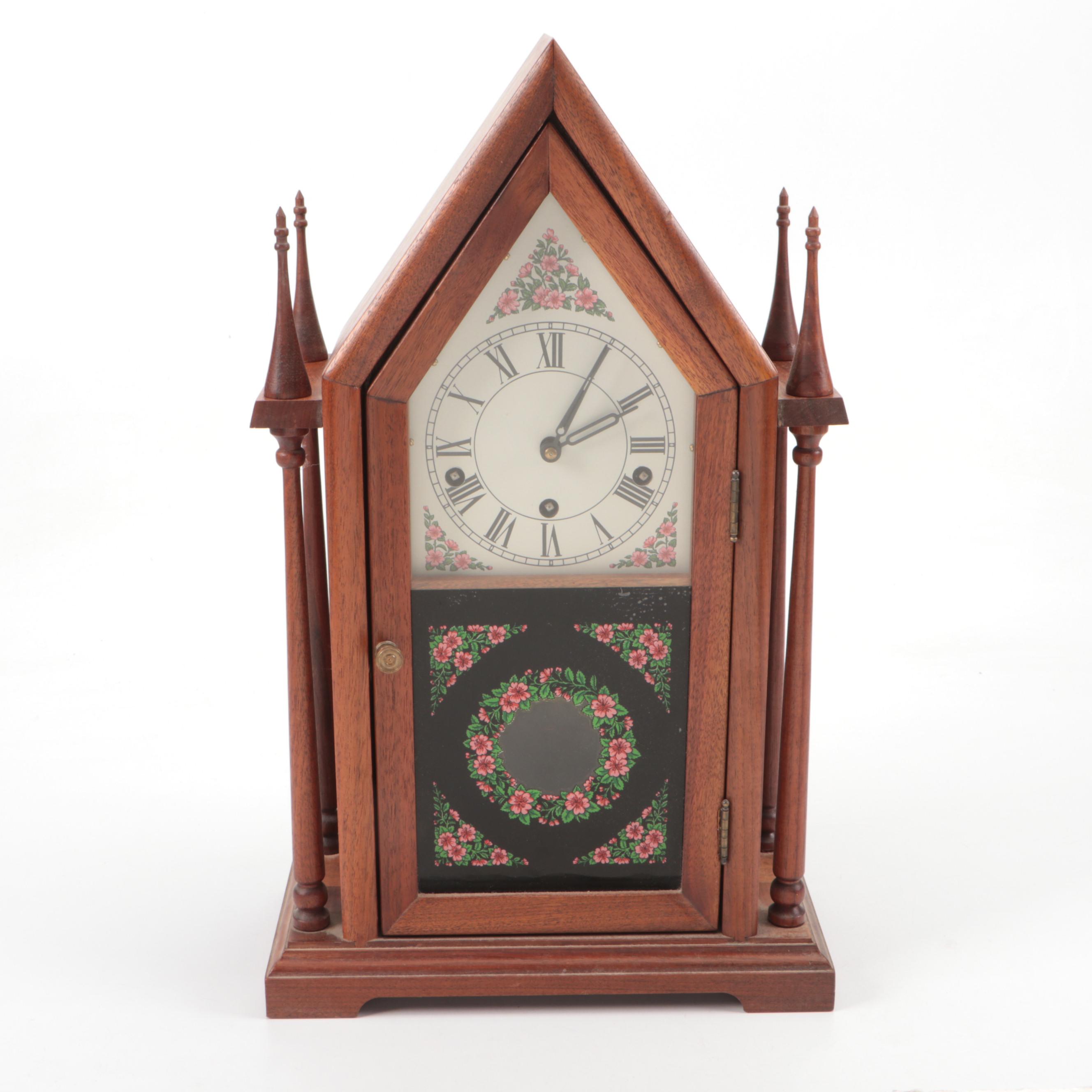 Centurion with Other Victorian Style Steeple Mantel Clocks, Mid to Late 20th C.