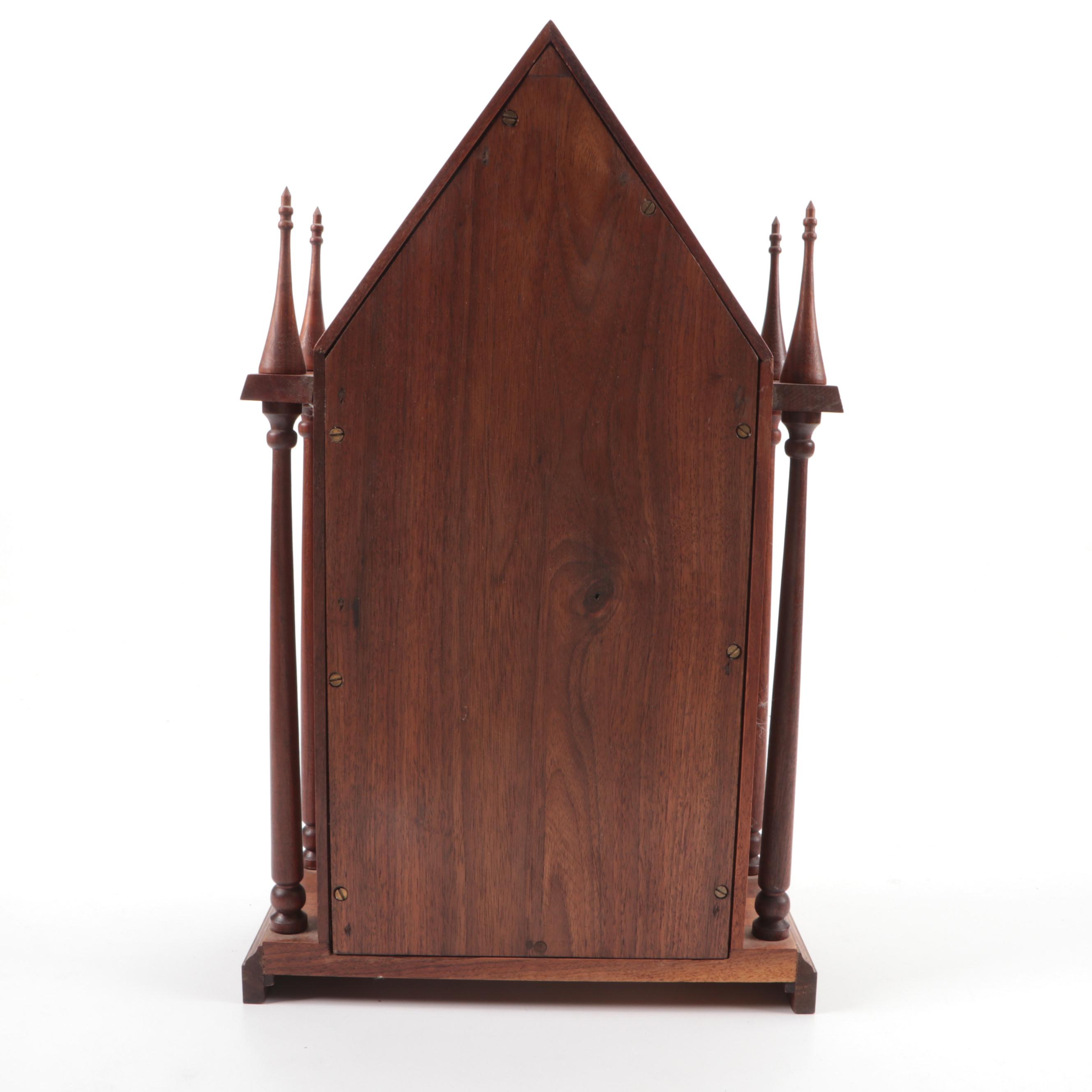 Centurion with Other Victorian Style Steeple Mantel Clocks, Mid to Late 20th C.